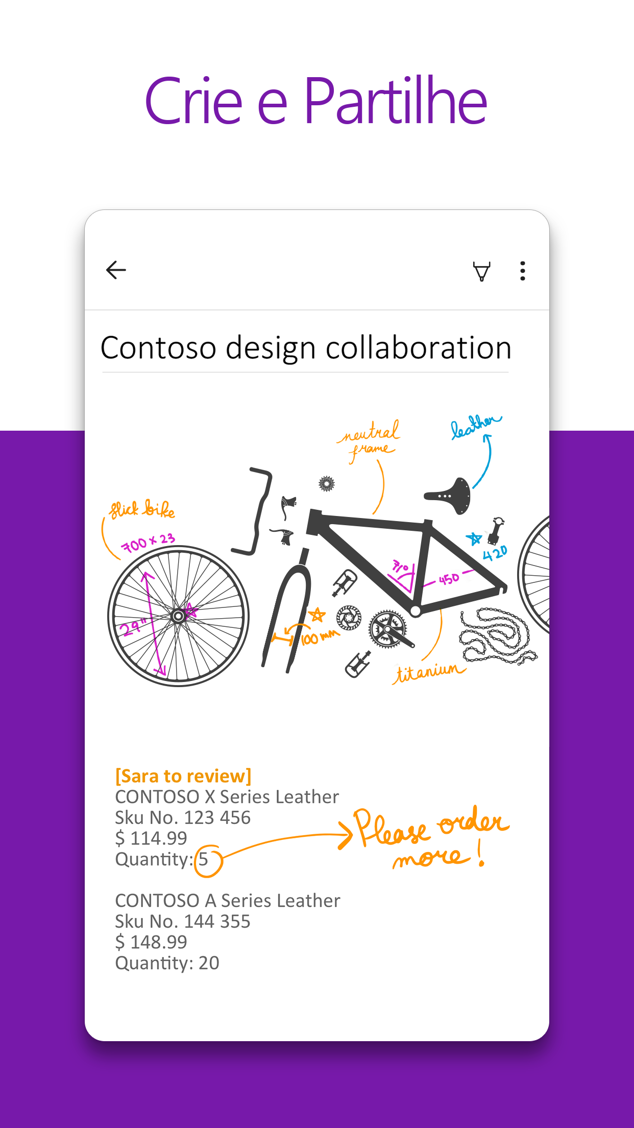 Captura de ecrã 4 da app Microsoft OneNote: Save Notes