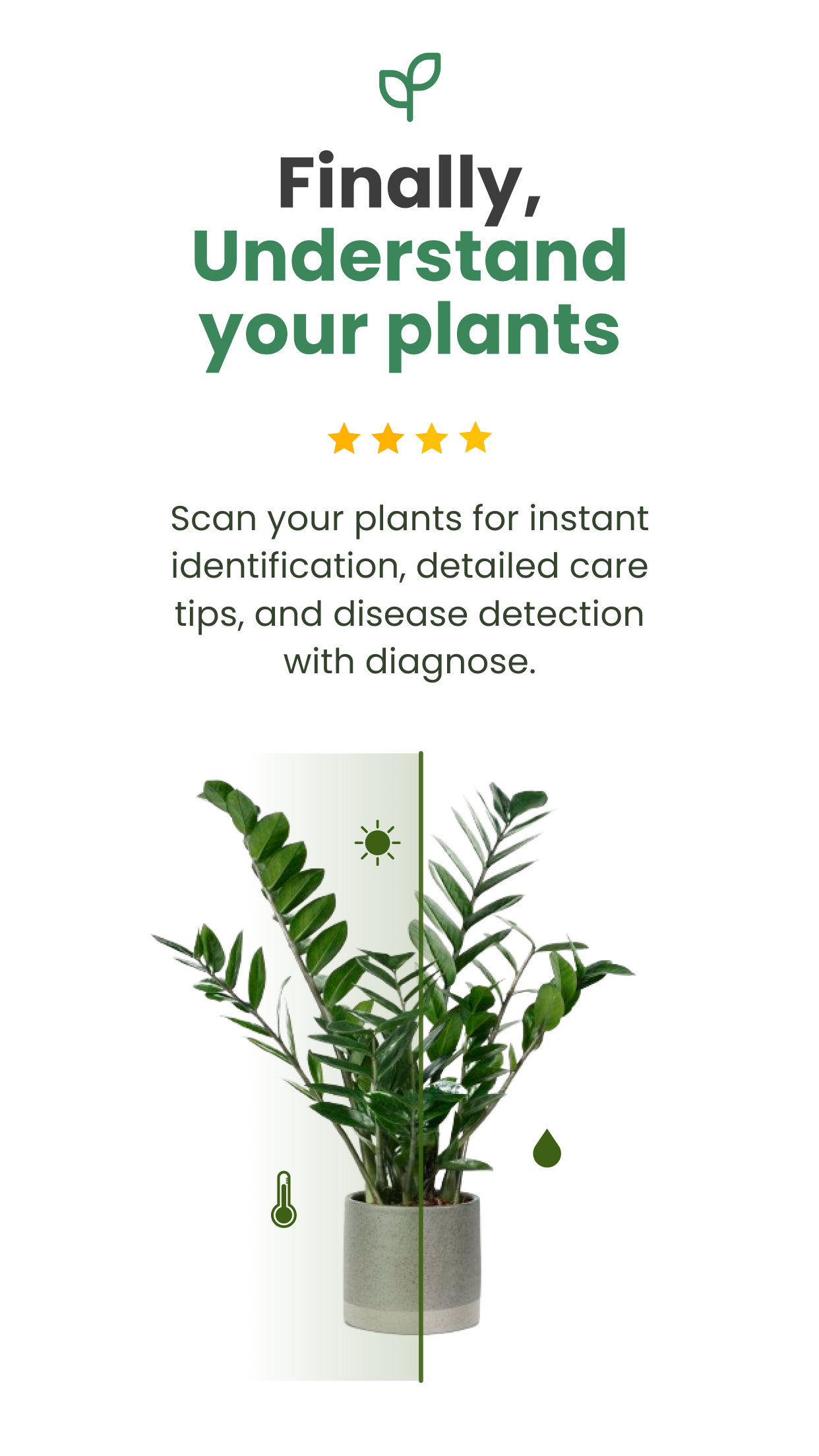 Captura de ecrã 1 da app Dr. Green・Plant Identifier