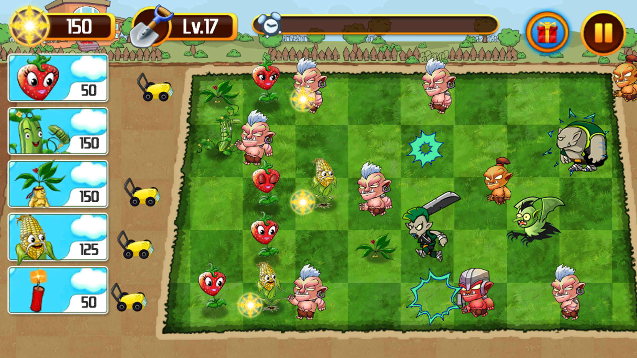 Captura de ecrã 2 da app Plants vs Goblins 4
