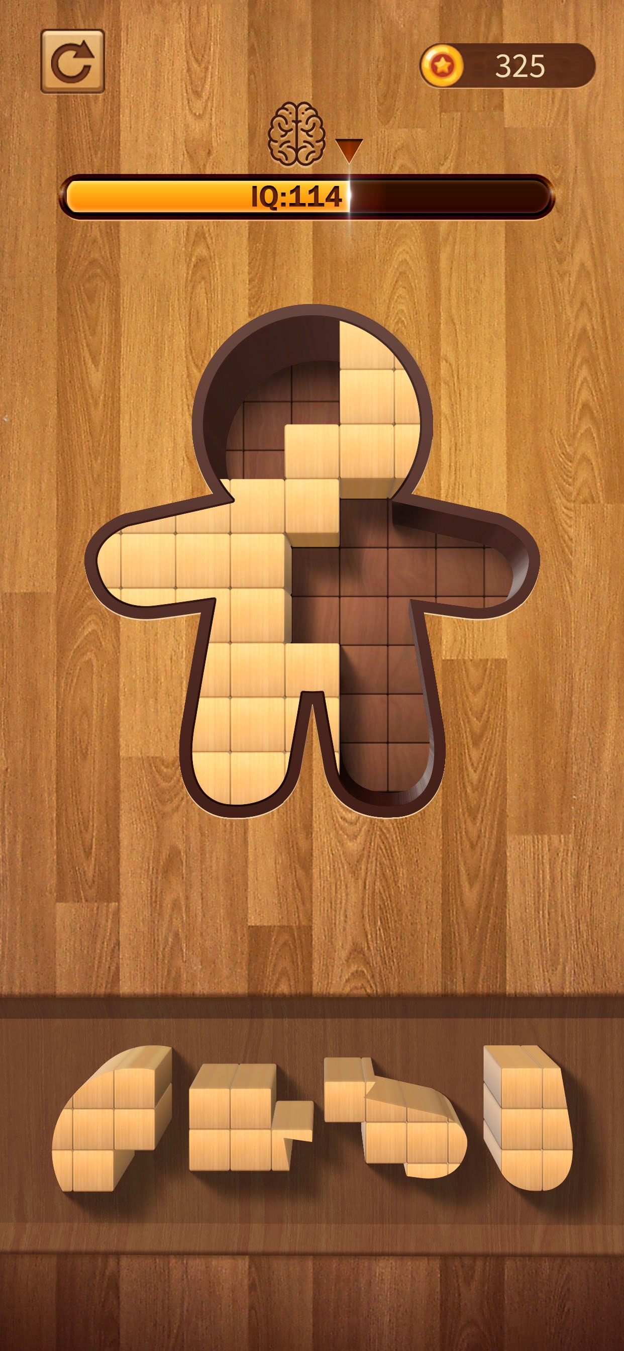 Captura de ecrã 1 da app BlockPuz - Jogos de Blocos