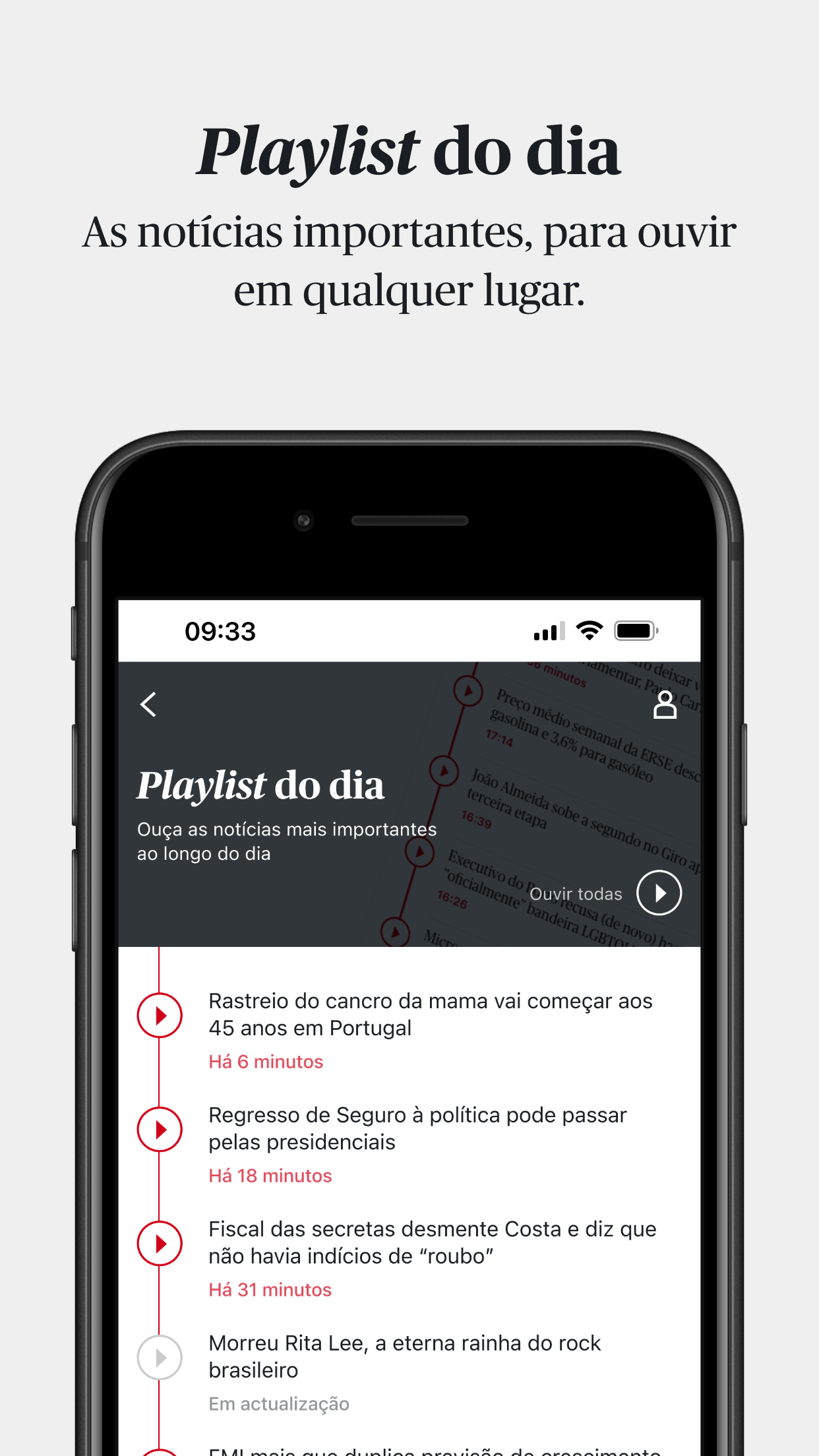 Captura de ecrã 2 da app Público
