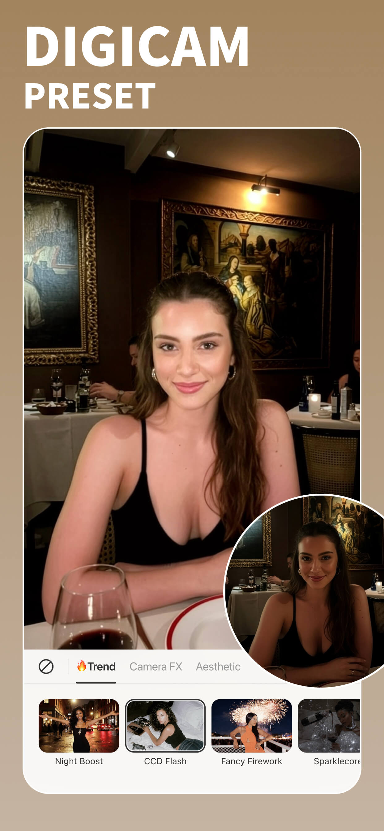 Captura de ecrã 1 da app BeautyPlus-Selfie Photo Editor