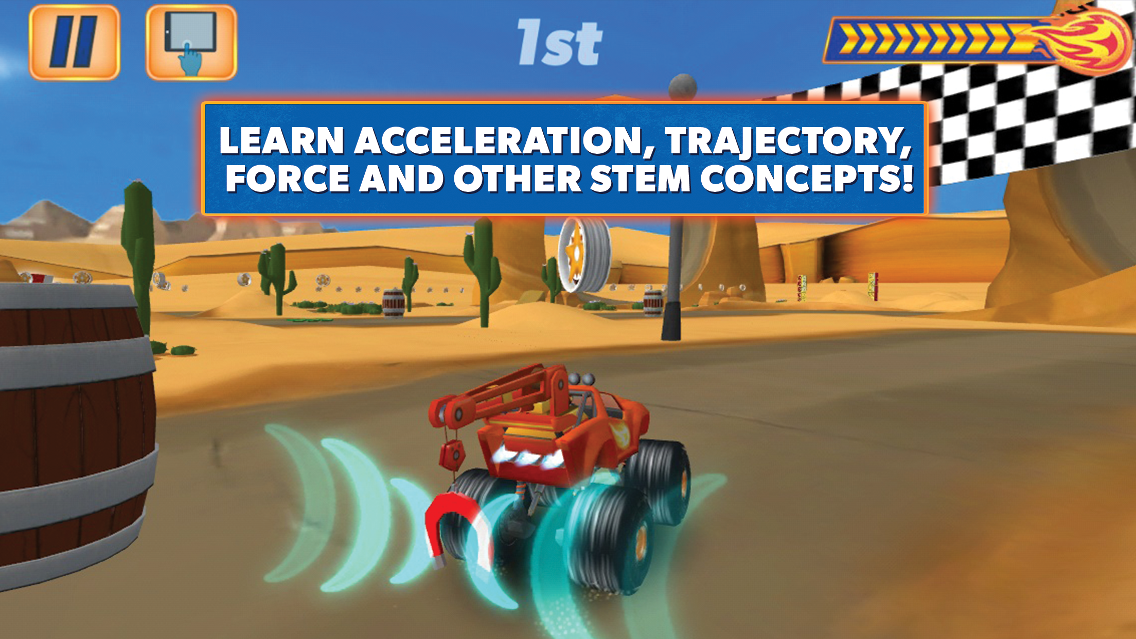 Captura de ecrã 4 da app BLAZE E OS MONSTER MACHINES.