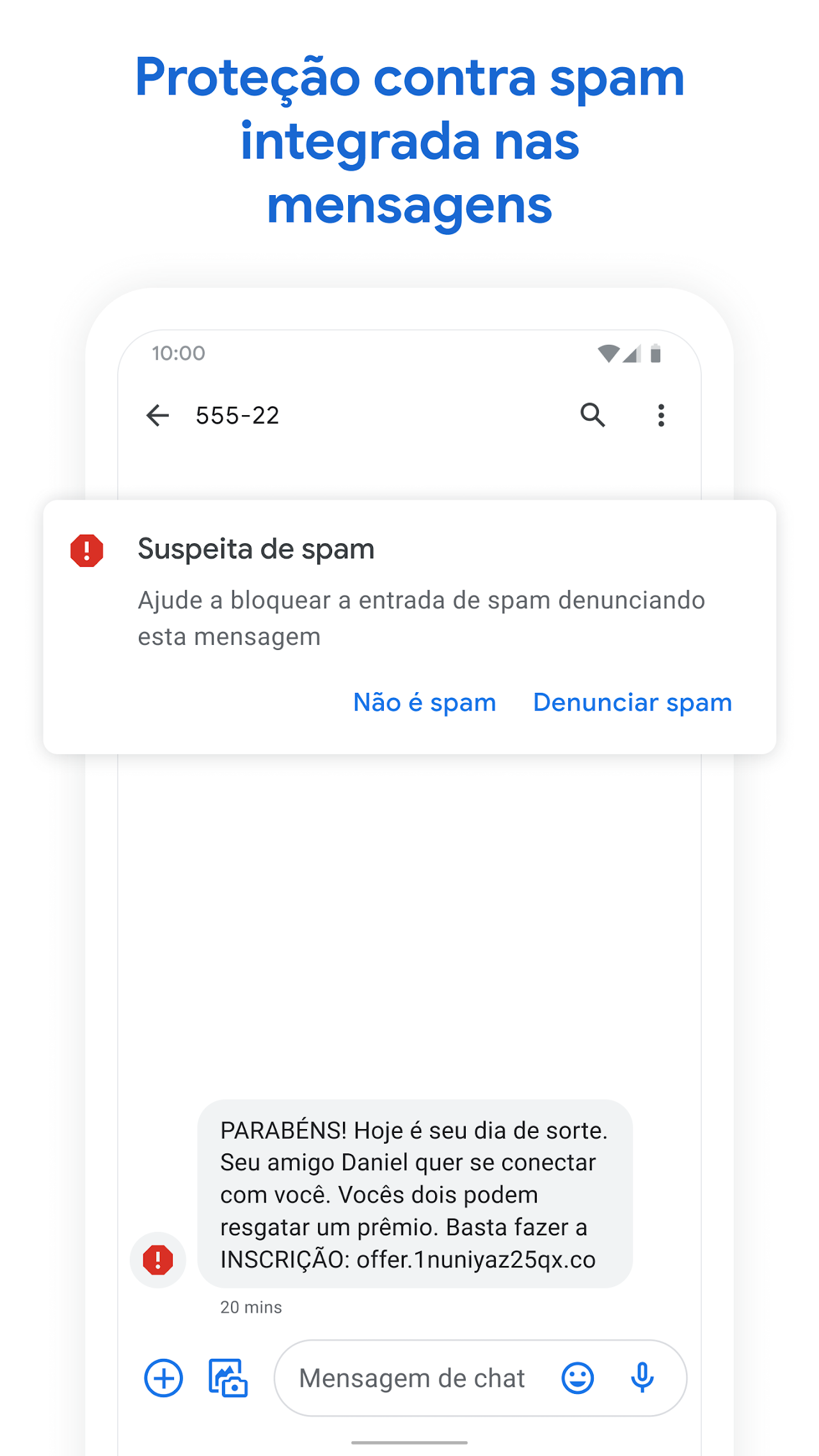 Captura de ecrã 4 da app Mensagens da Google