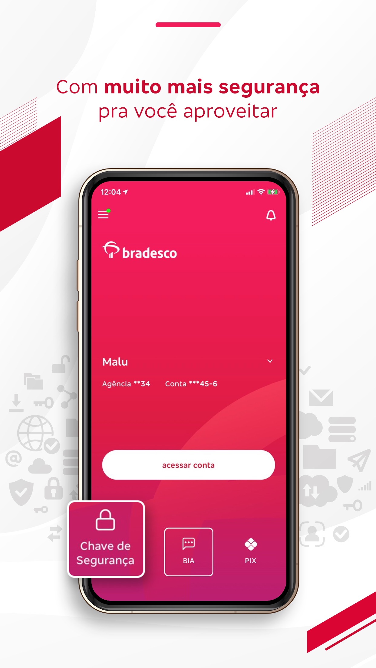 Captura de ecrã 2 da app Banco Bradesco