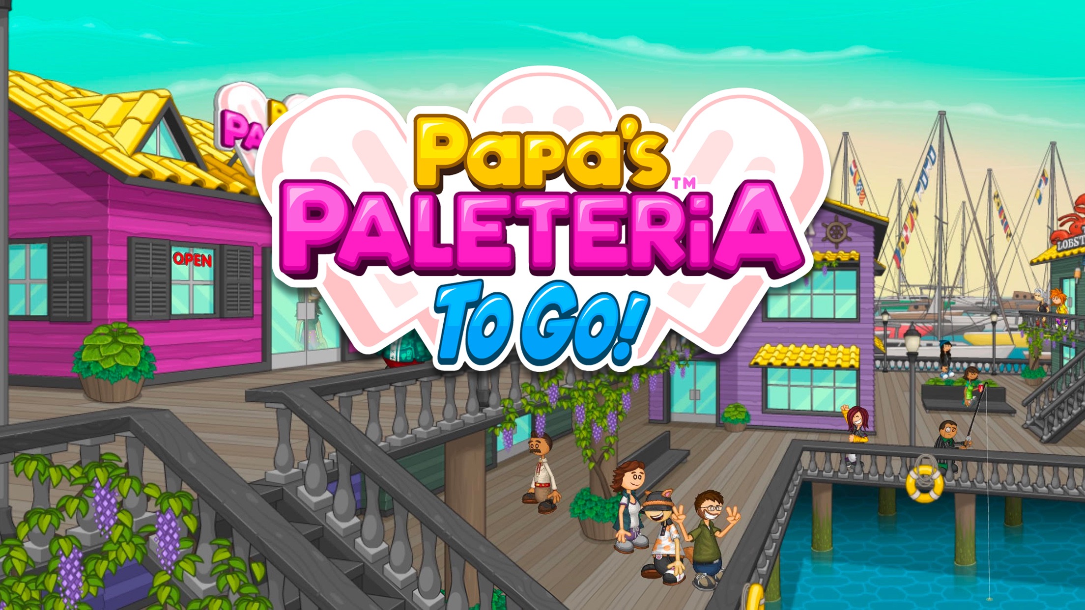 Captura de ecrã 1 da app Papa's Paleteria To Go!