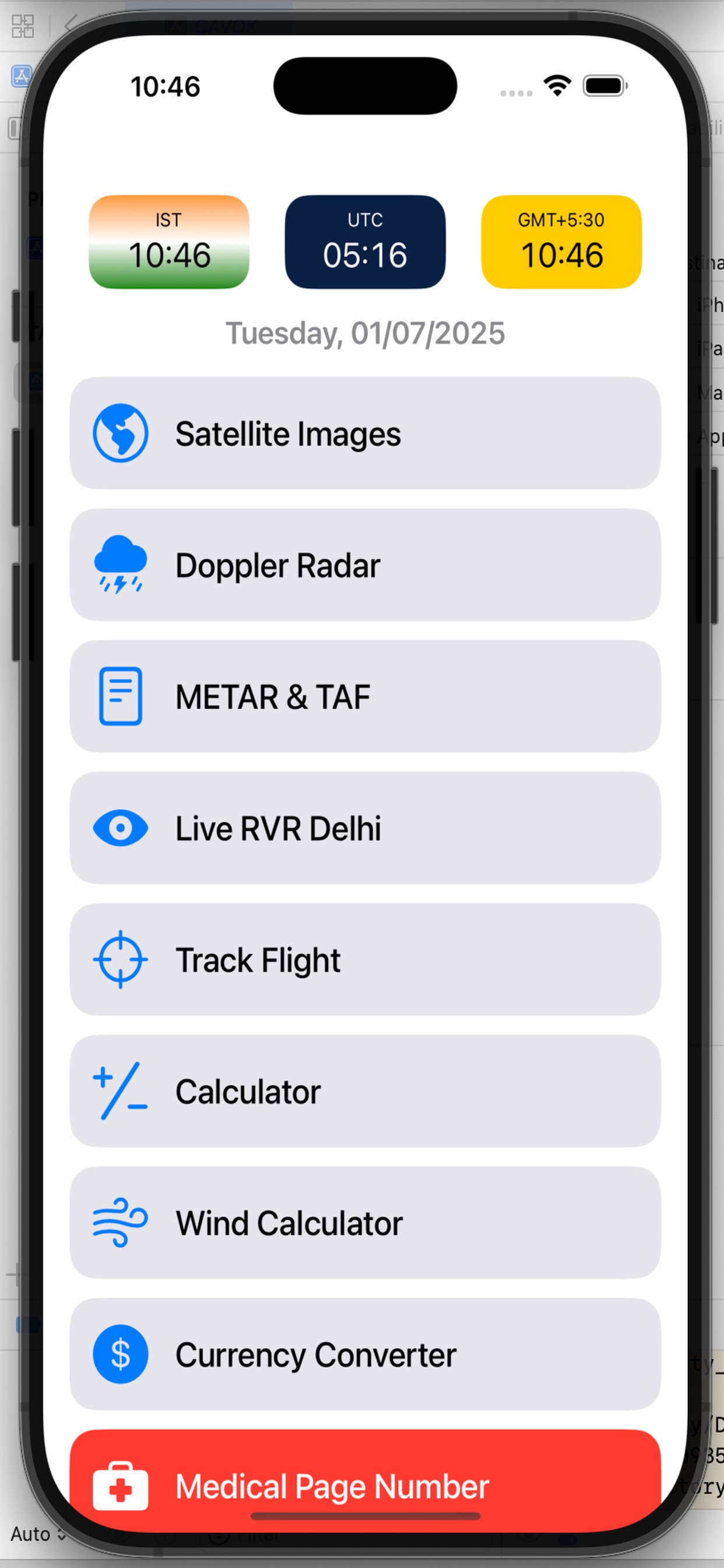 Captura de ecrã 2 da app WxWise