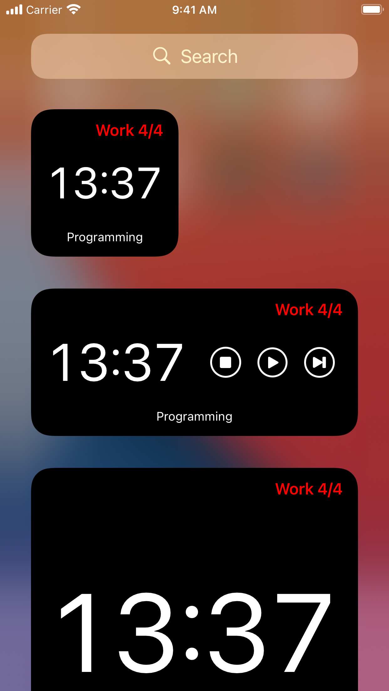Captura de ecrã 3 da app Pommie - Pomodoro Timer