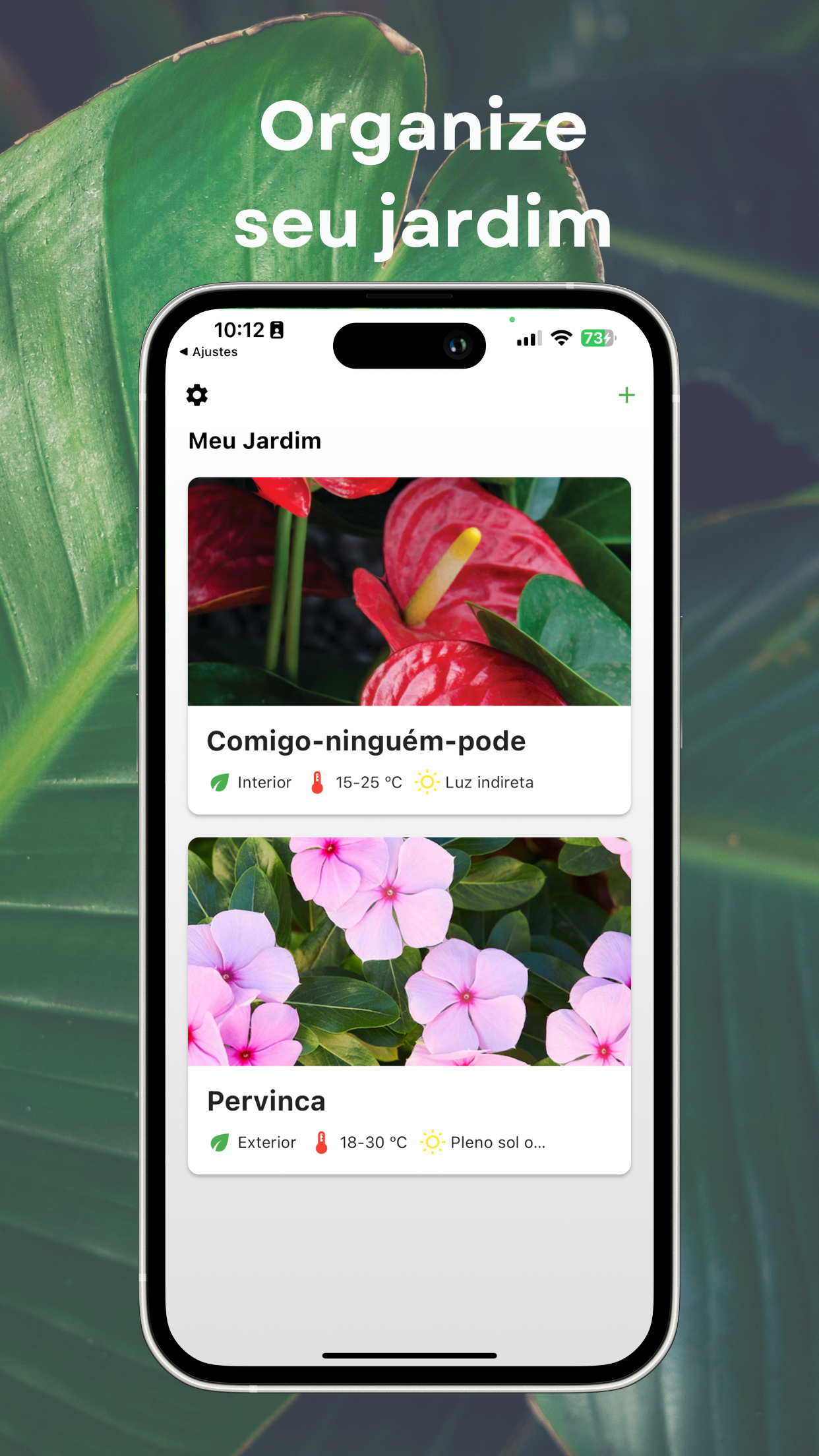 Captura de ecrã 2 da app Reconhecer Plantas - Petals