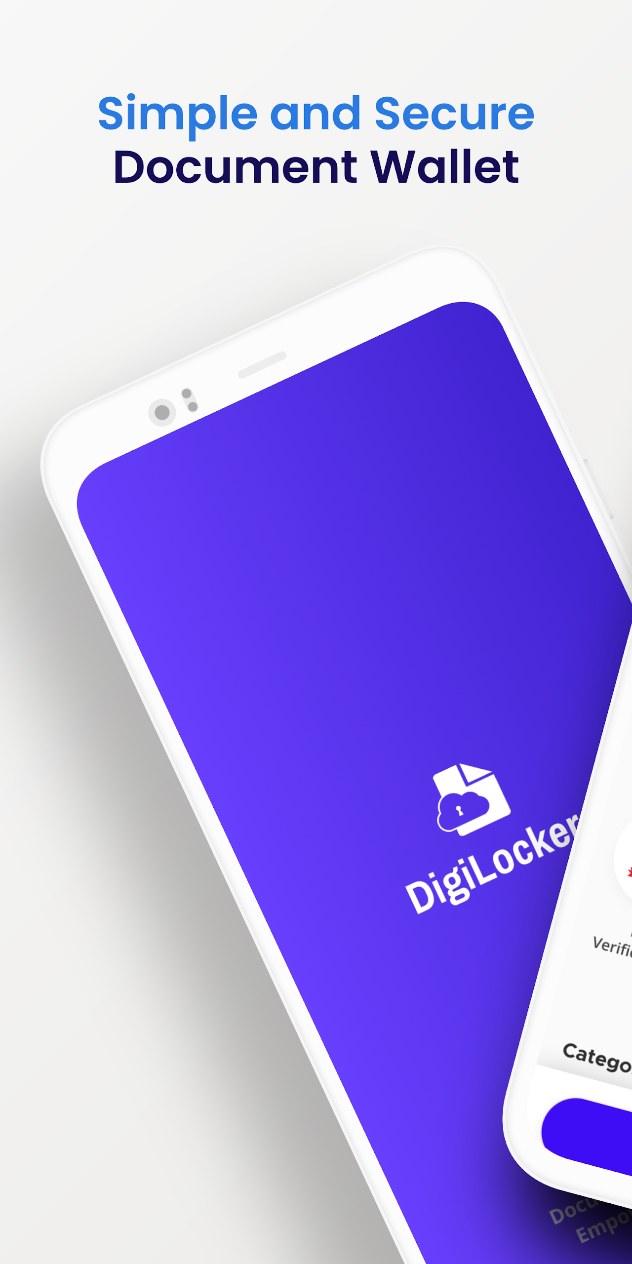 Captura de ecrã 1 da app DigiLocker