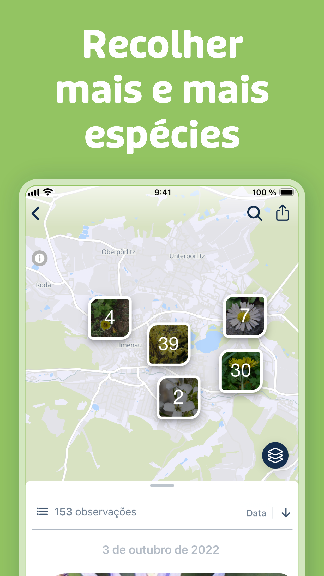 Captura de ecrã 4 da app Flora Incognita