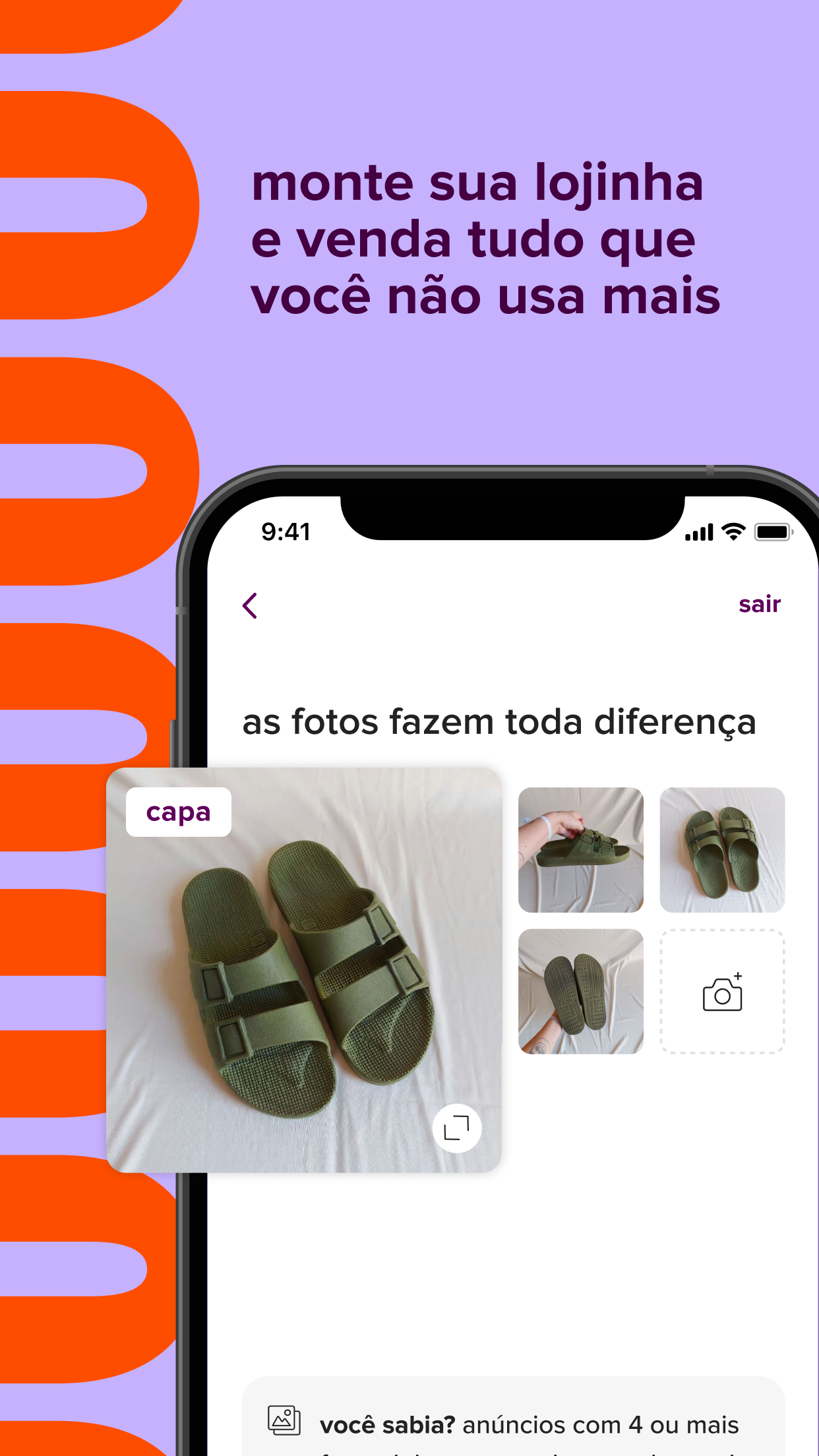 Captura de ecrã 2 da app enjoei: comprar e vender roupa