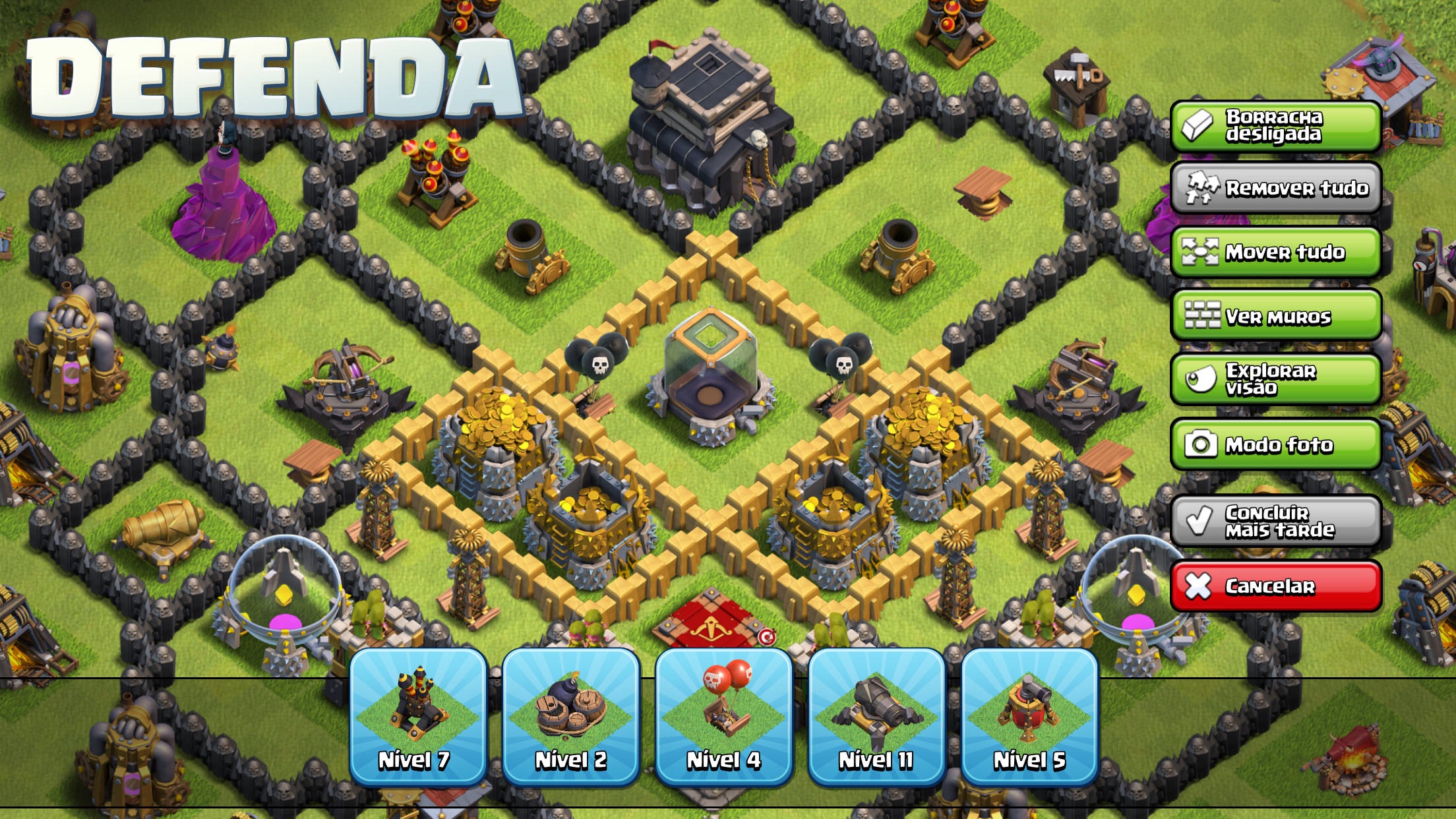 Captura de ecrã 2 da app Clash of Clans