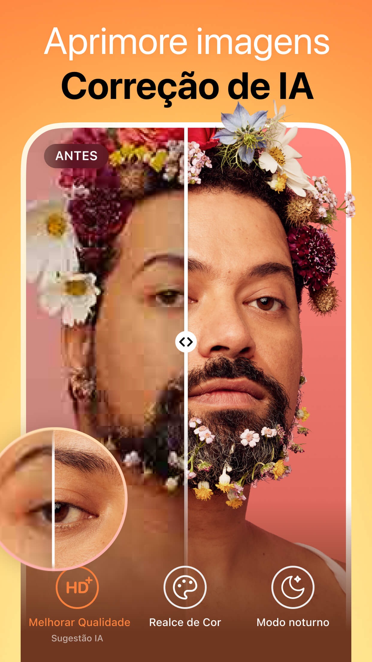 Captura de ecrã 4 da app Airbrush - Editor de cabelo