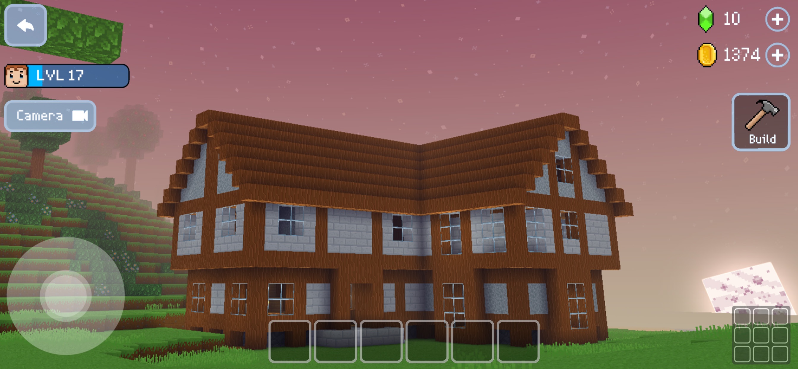 Captura de ecrã 2 da app Block Craft 3D Simulador