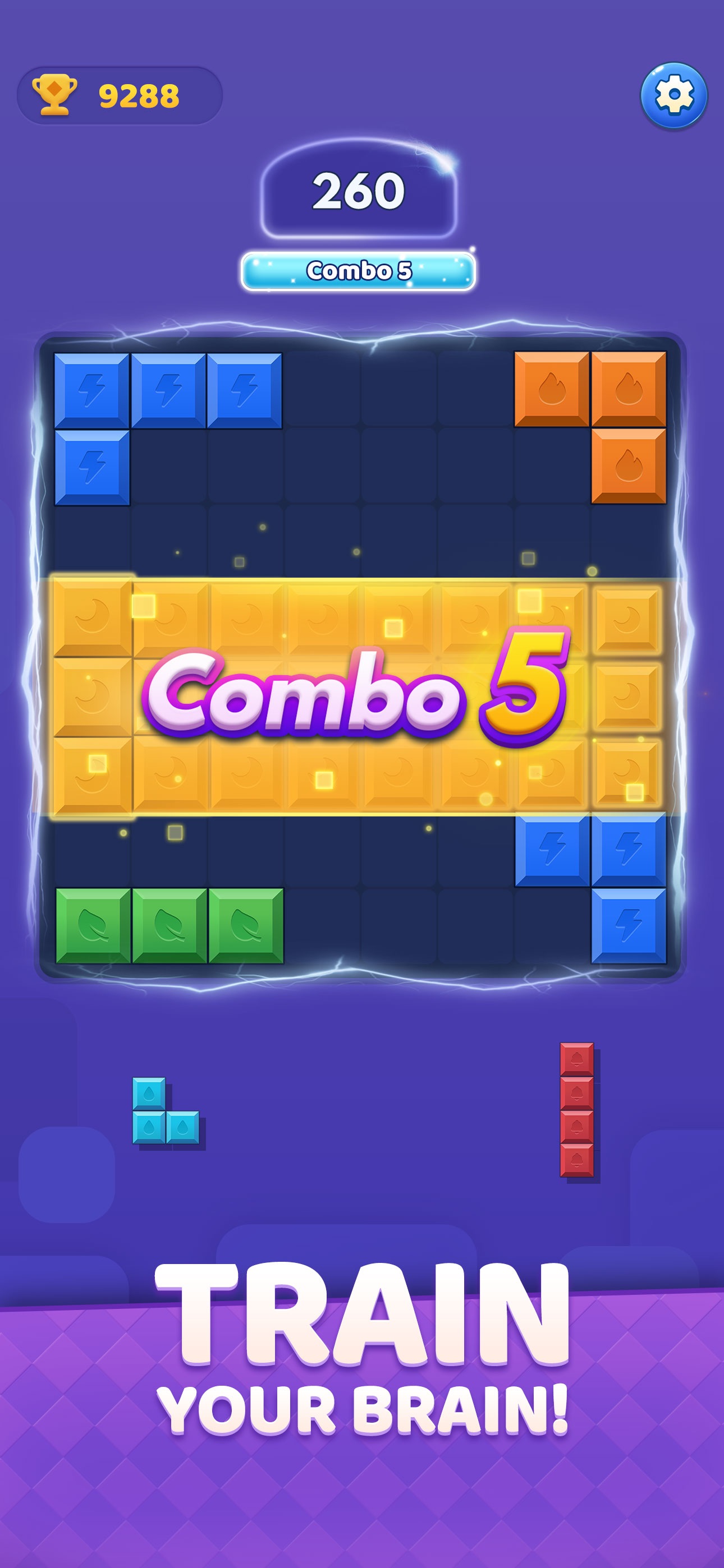 Captura de ecrã 3 da app Color Blast:Block Puzzle