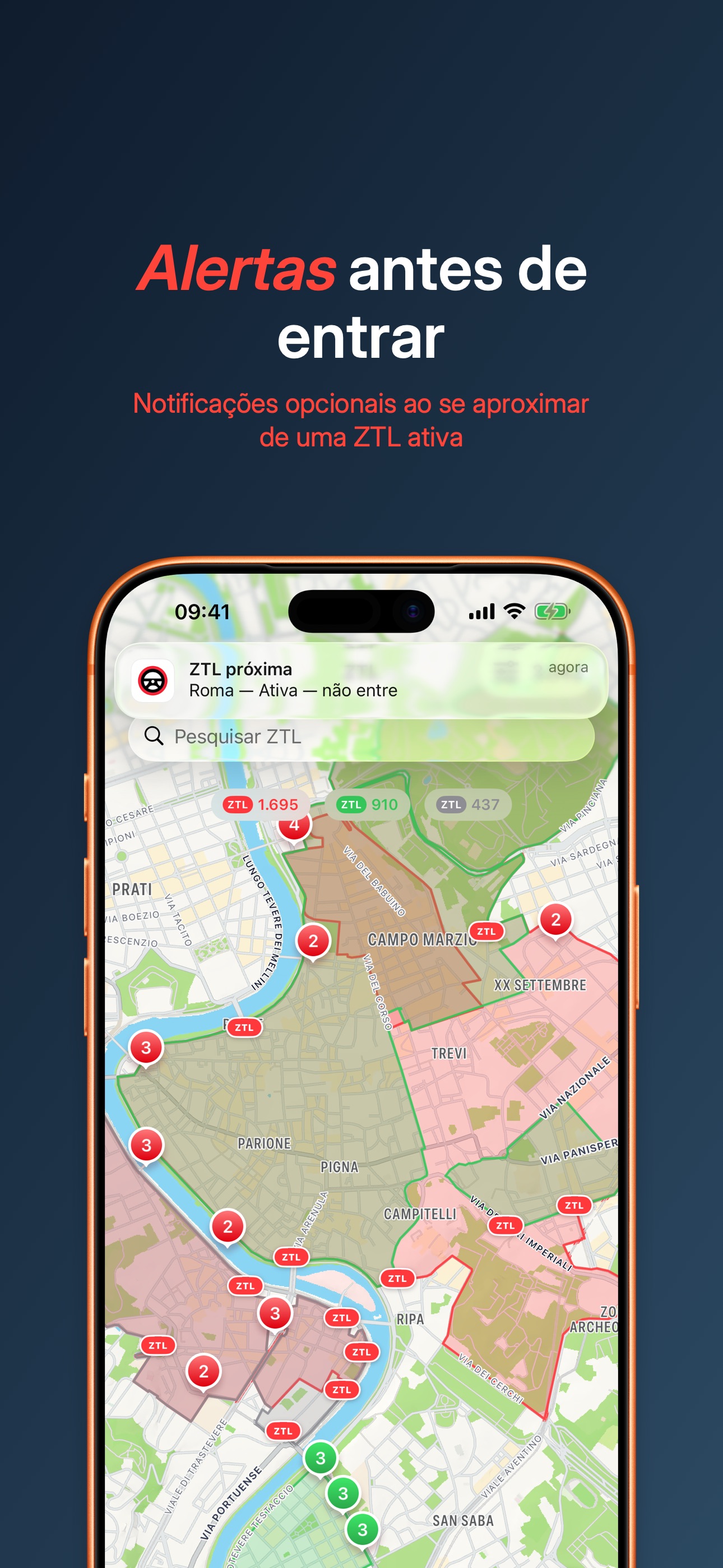 Captura de ecrã 3 da app ZTL