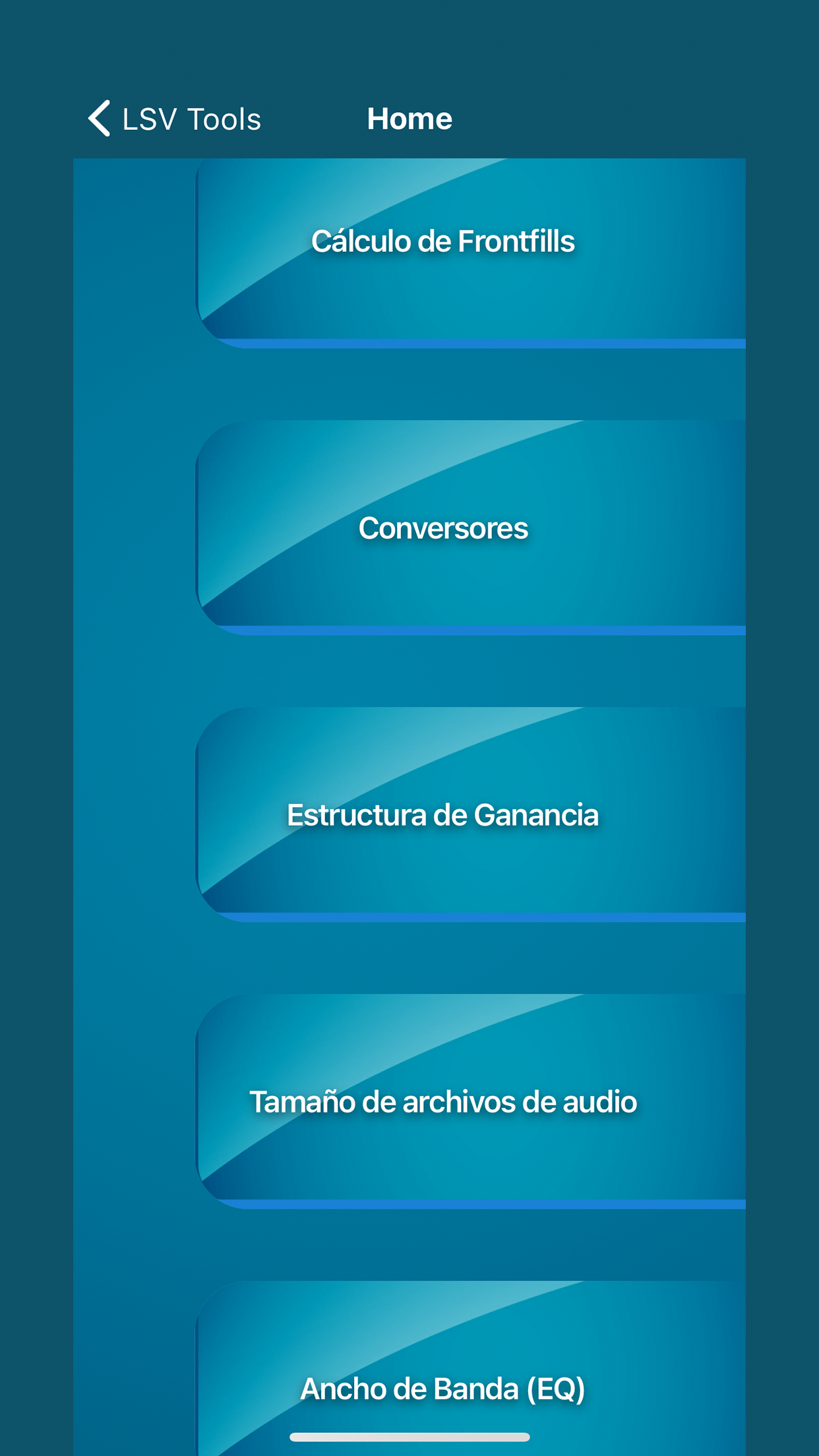 Captura de ecrã 4 da app LSVtools