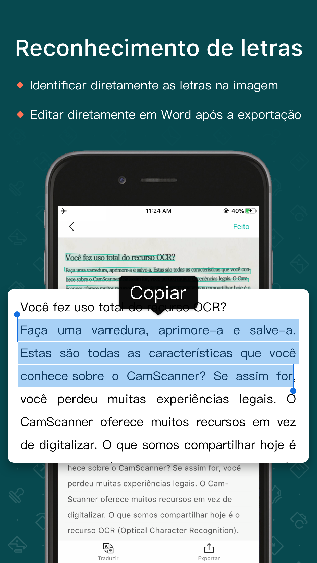 Captura de ecrã 4 da app CamScanner|Documento Scan