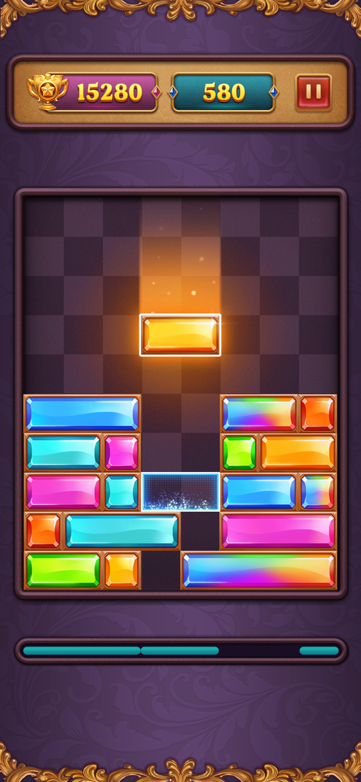 Captura de ecrã 4 da app Block Puzzle: Diamond Star