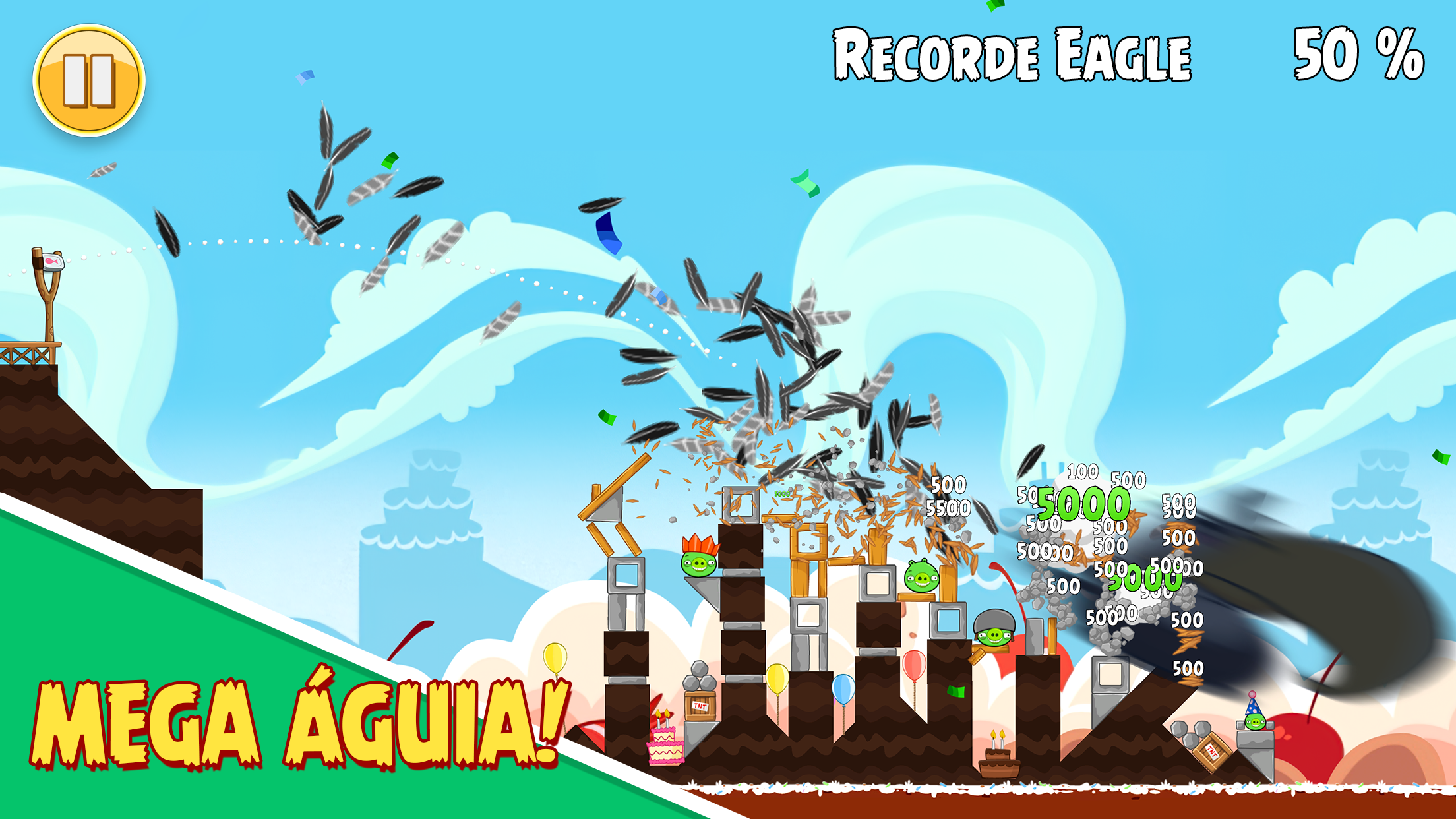 Captura de ecrã 3 da app Rovio Classics: Angry Birds