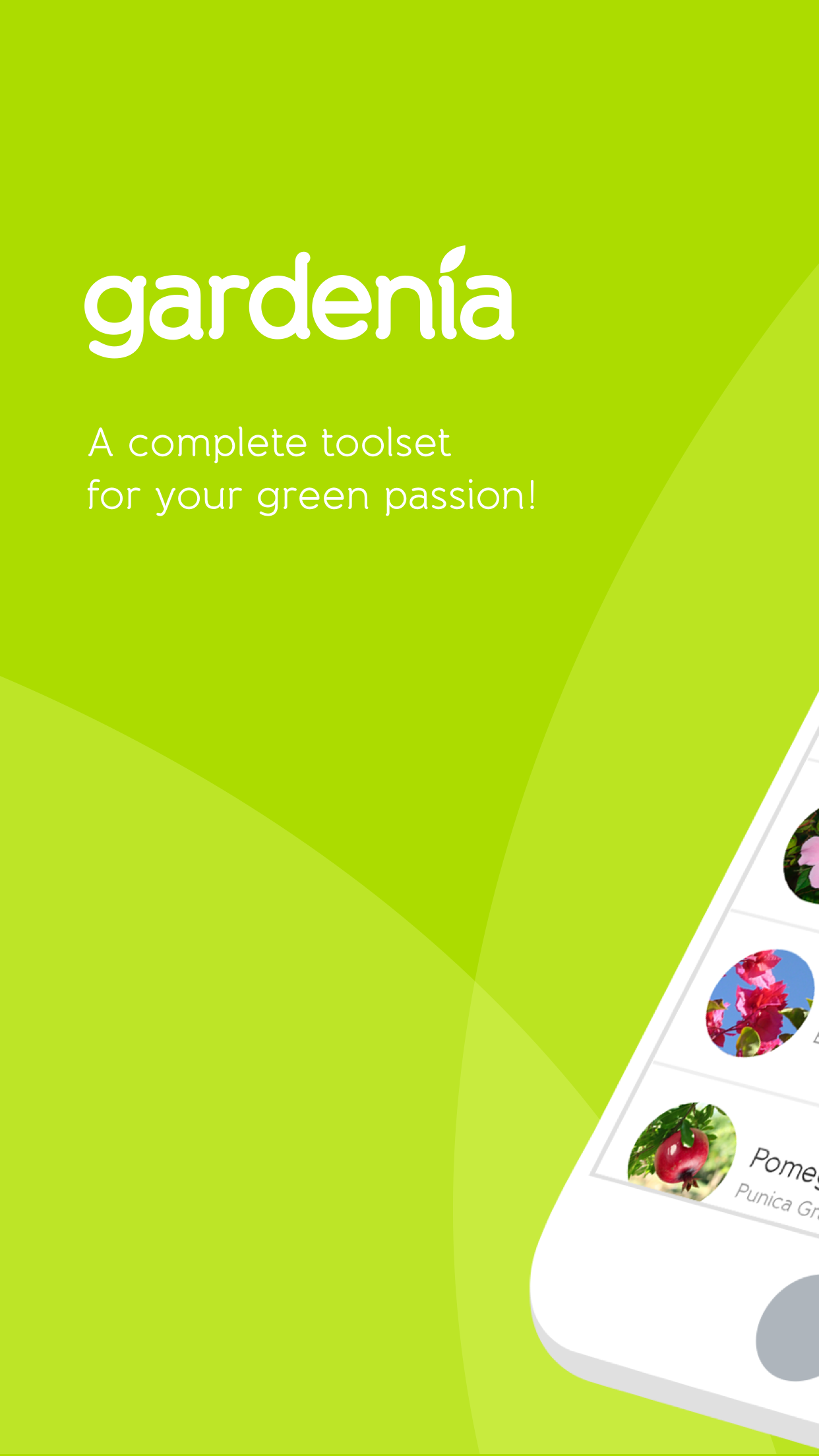 Captura de ecrã 1 da app Gardenia - Plant Organizer