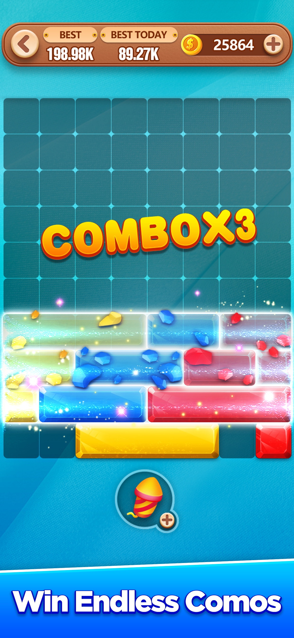 Captura de ecrã 2 da app Bloco Deslizante