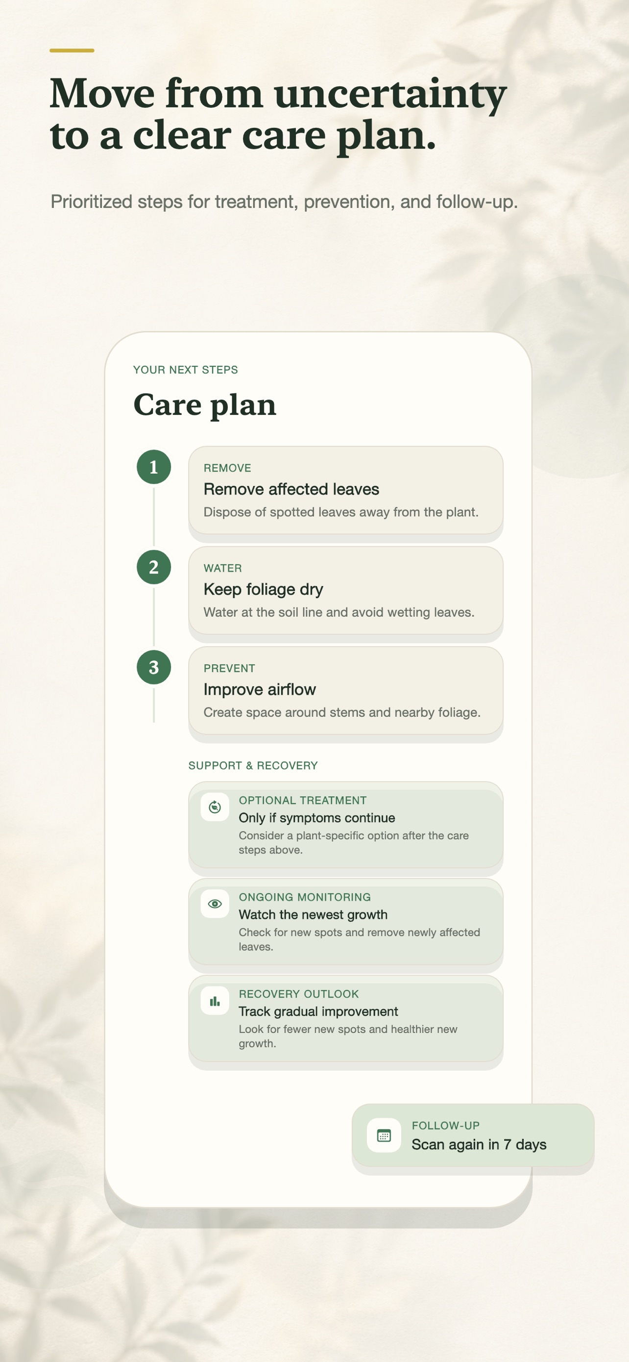 Captura de ecrã 4 da app Cambium: Plant Identifier