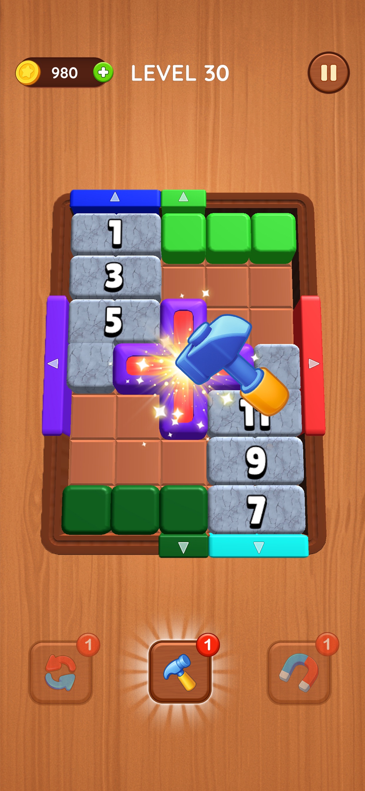 Captura de ecrã 2 da app Block Color Mania, Puzzle Game