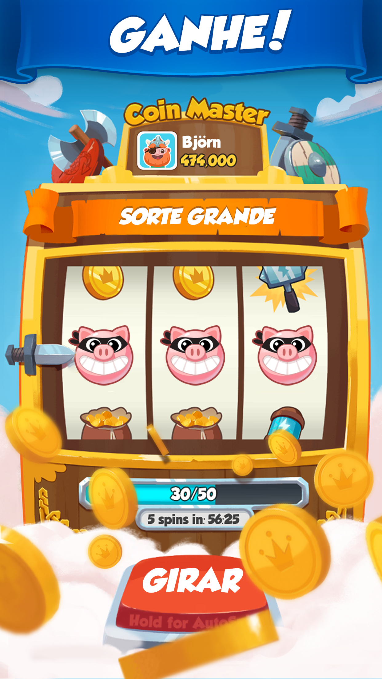 Captura de ecrã 4 da app Coin Master