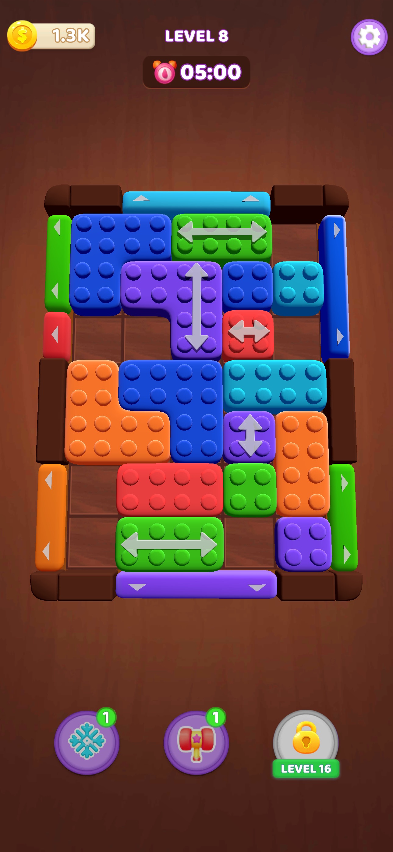 Captura de ecrã 4 da app Fit Block 3D: Color Blast Jam