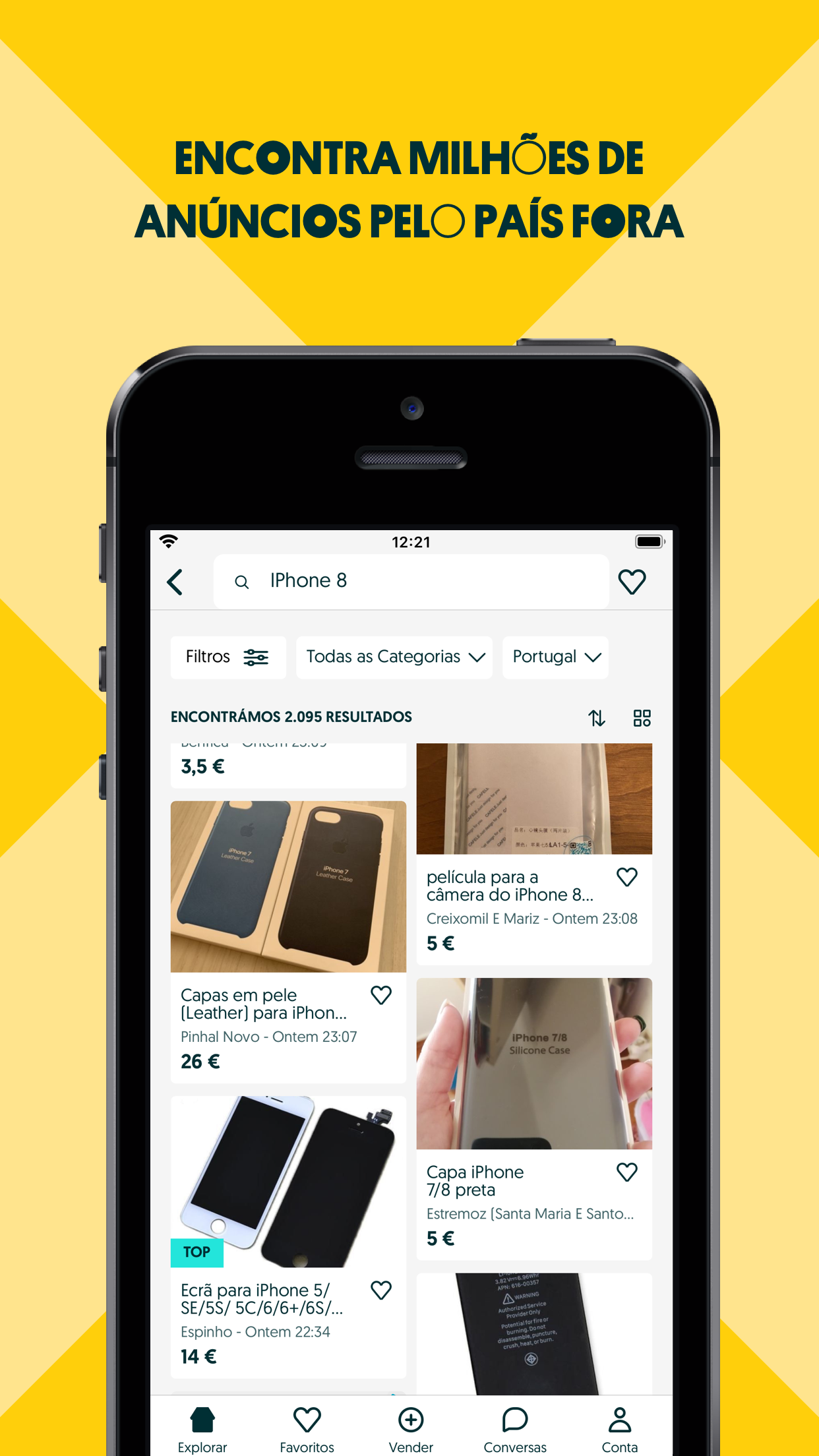 Captura de ecrã 2 da app OLX - Comprar e Vender Artigos