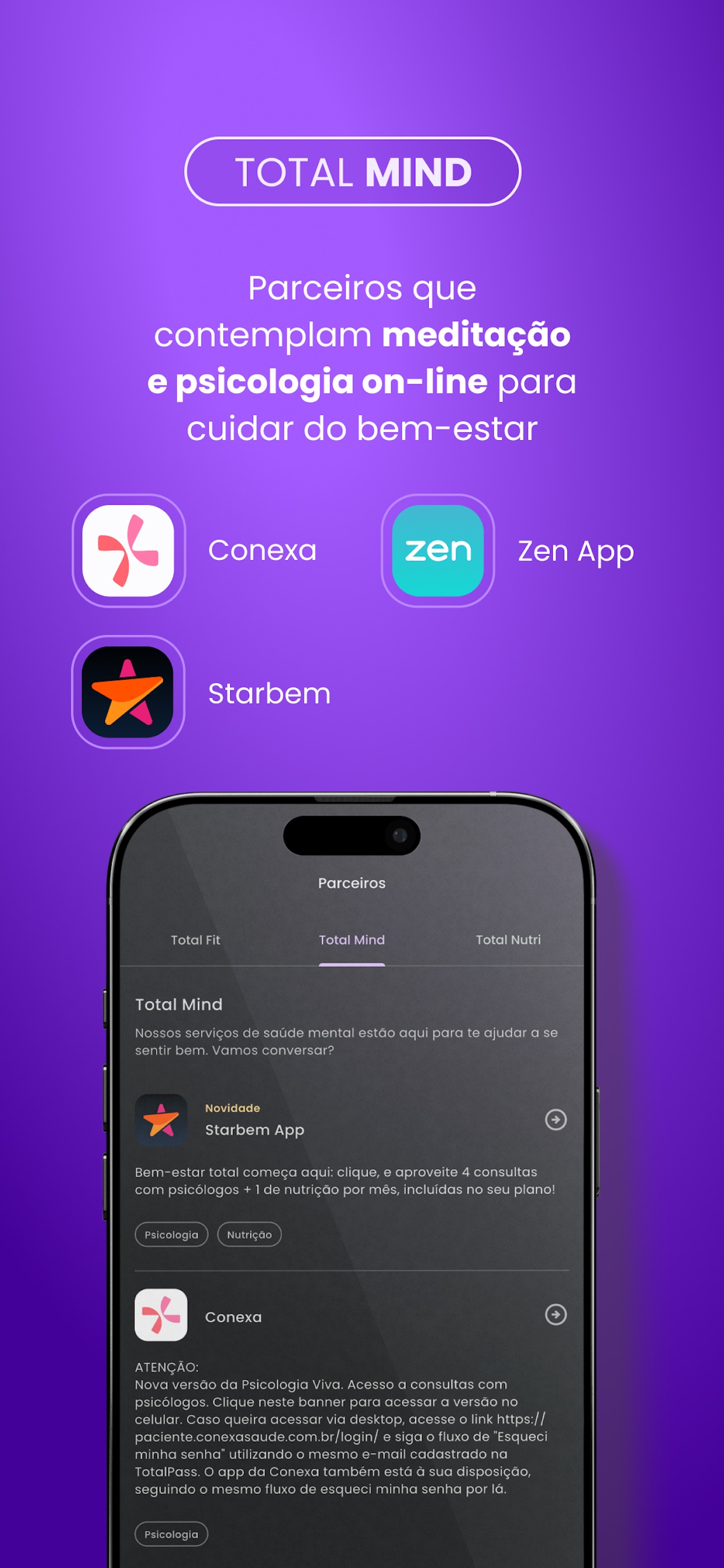 Captura de ecrã 3 da app TotalPass: fitness e bem-estar