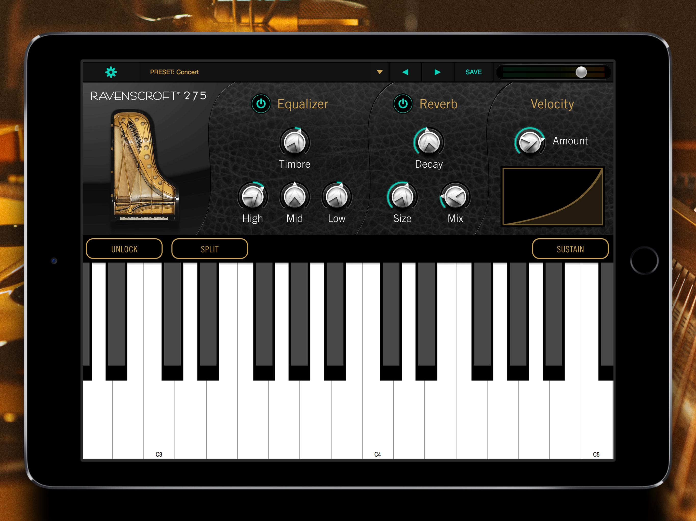 Captura de ecrã 3 da app Ravenscroft 275 Piano