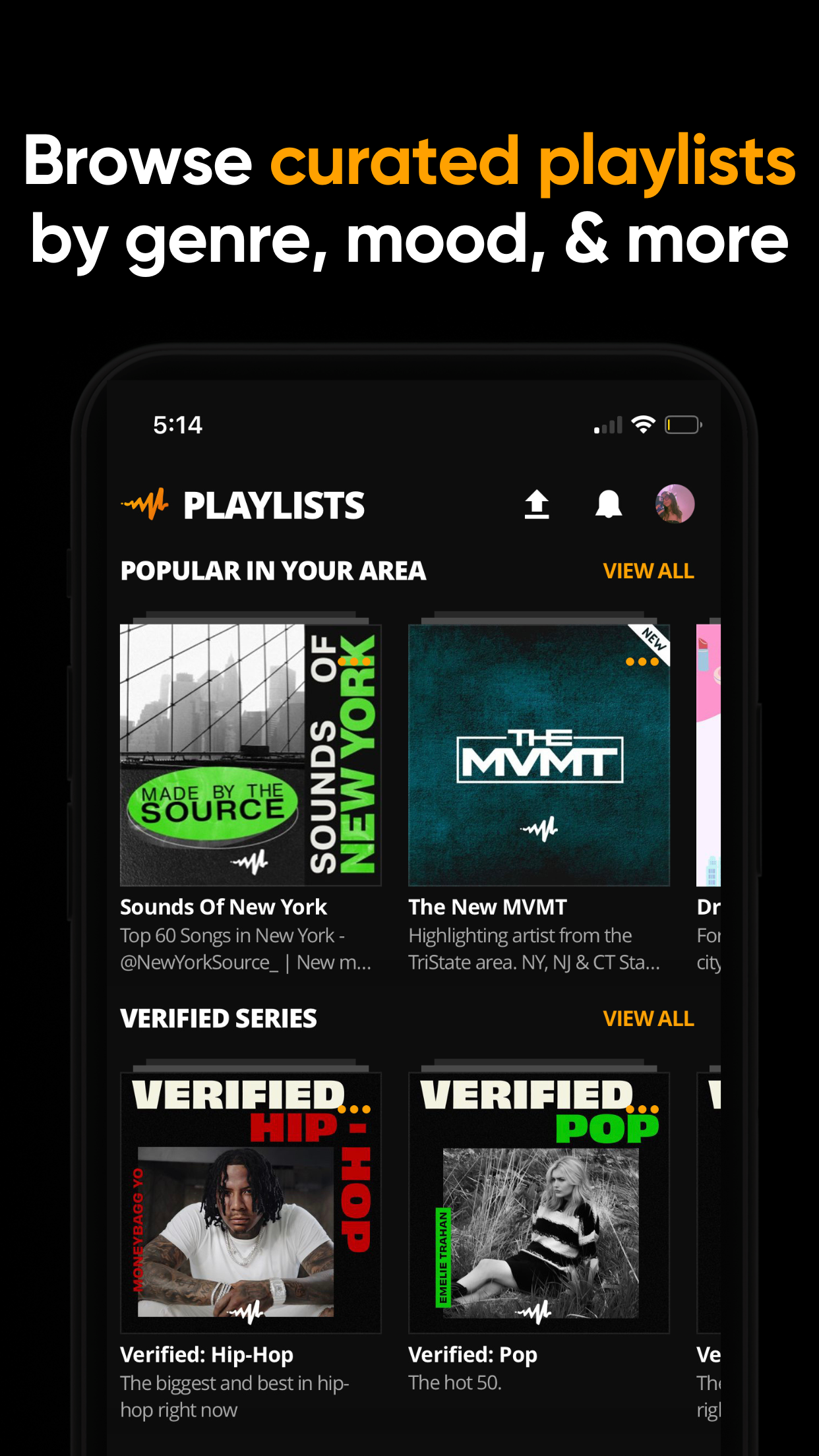 Captura de ecrã 4 da app Audiomack - Play Music Offline