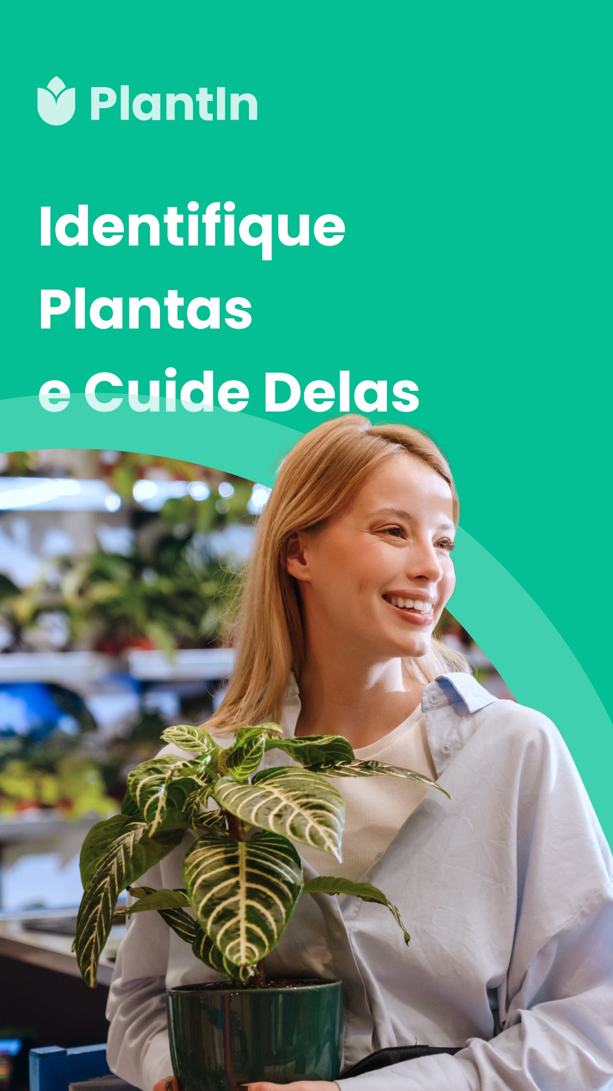 Captura de ecrã 1 da app PlantIn: Identificar plantas