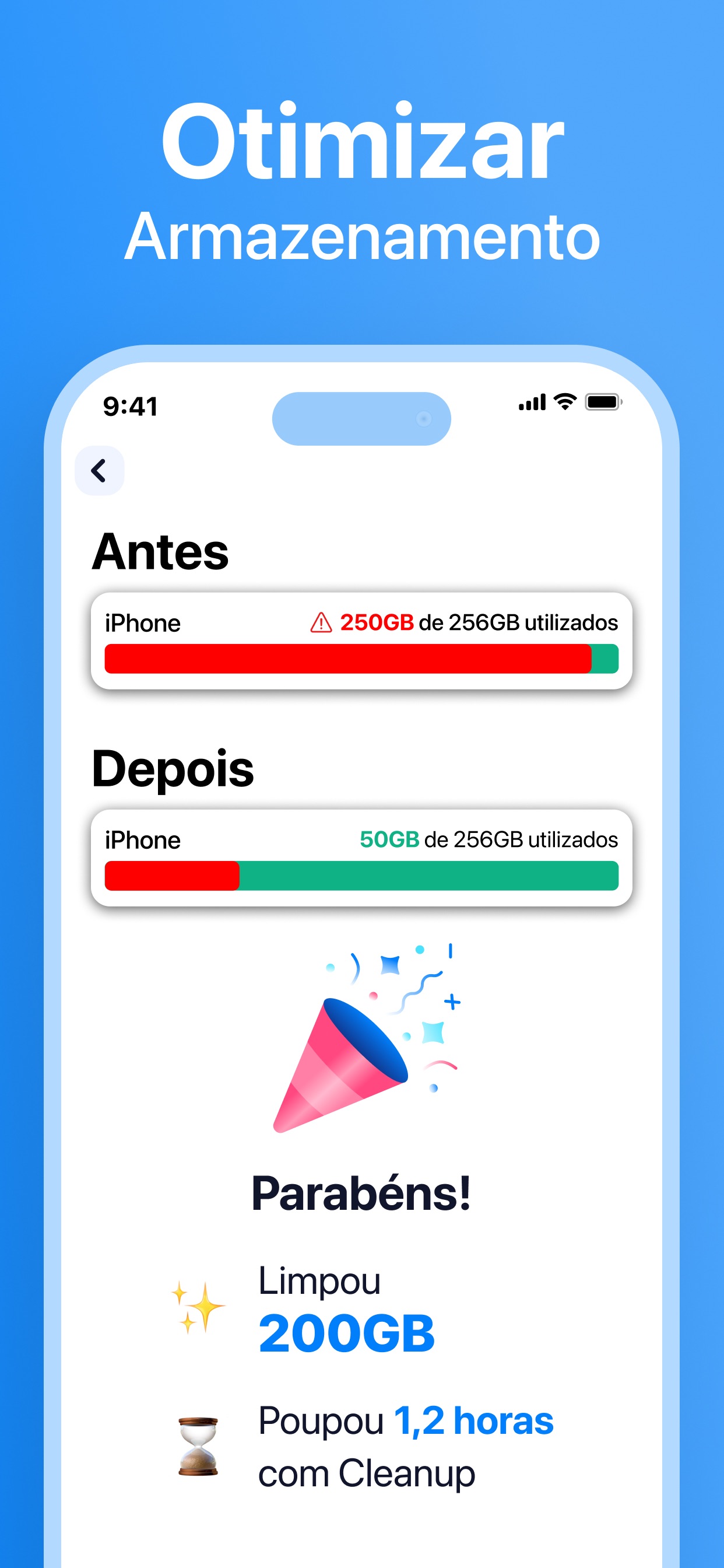 Captura de ecrã 2 da app Cleanup - Limpeza de Fotos