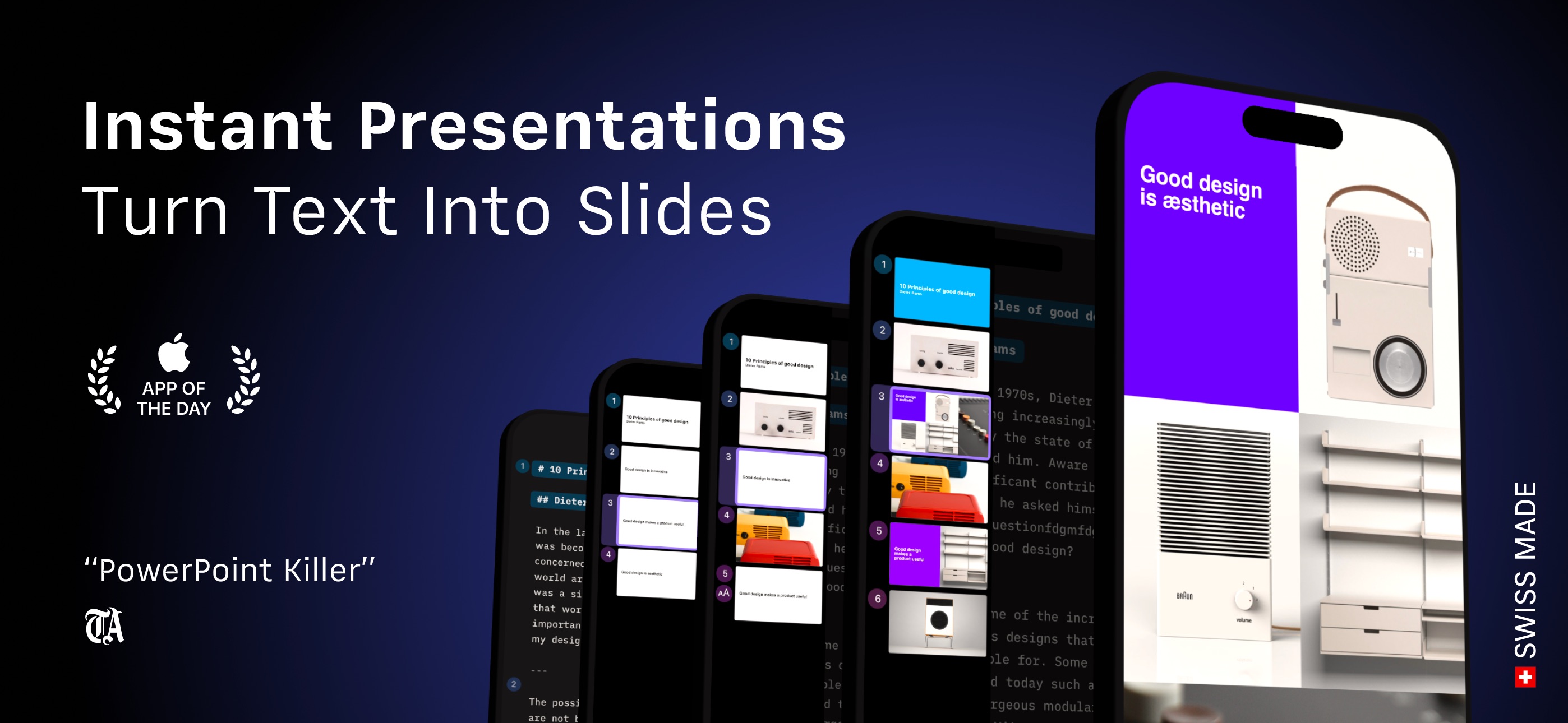 Captura de ecrã 1 da app iA Presenter