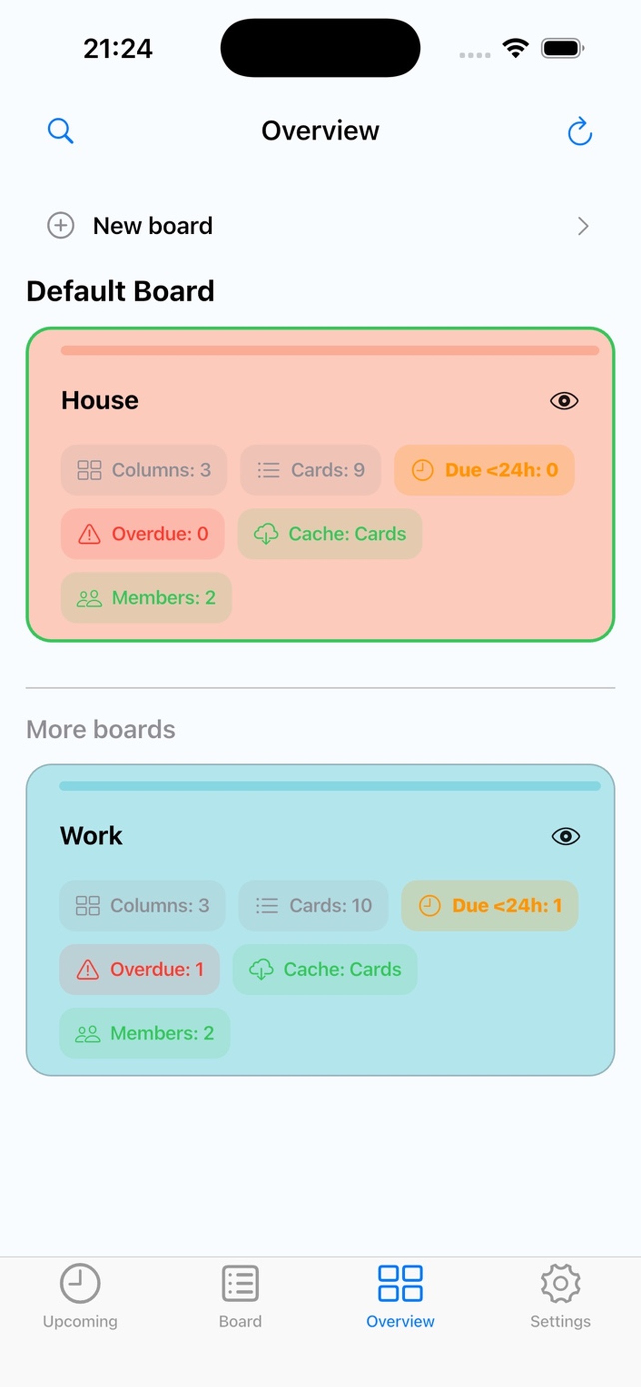 Captura de ecrã 1 da app Next Deck
