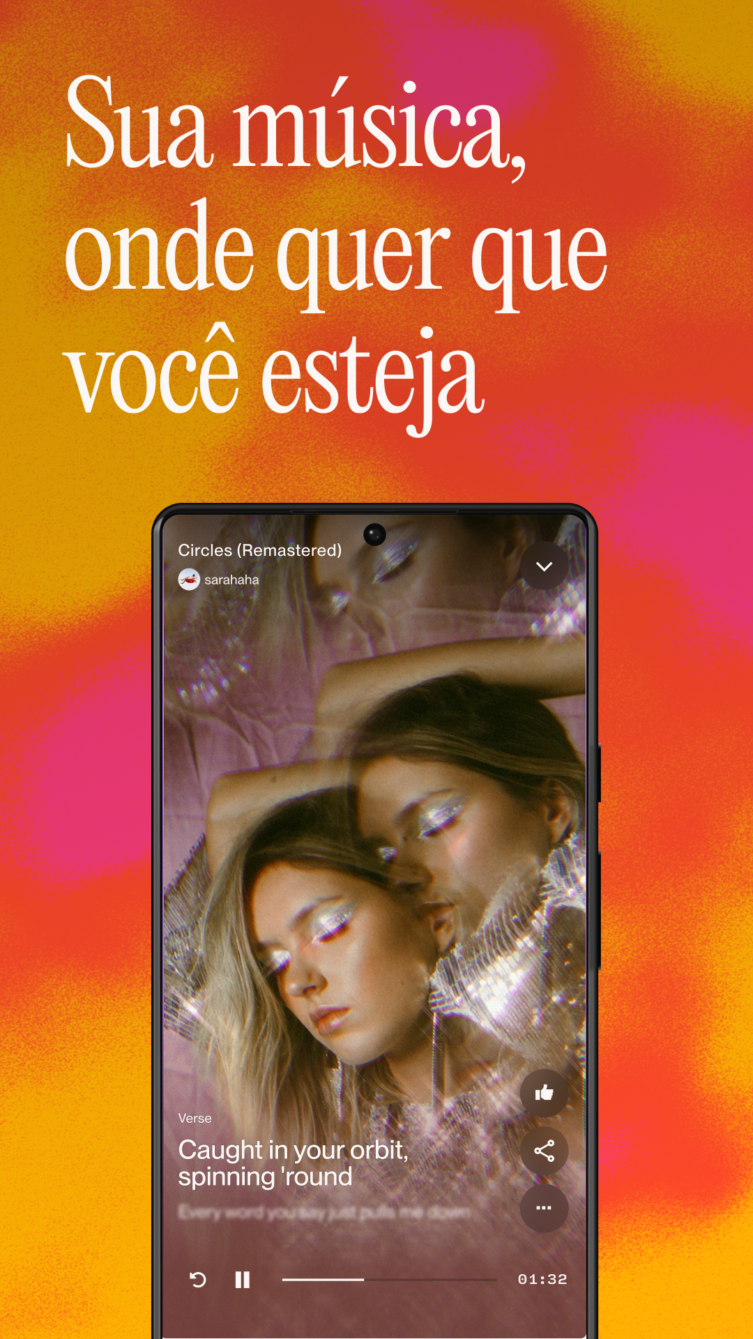 Captura de ecrã 1 da app Suno - Música com IA