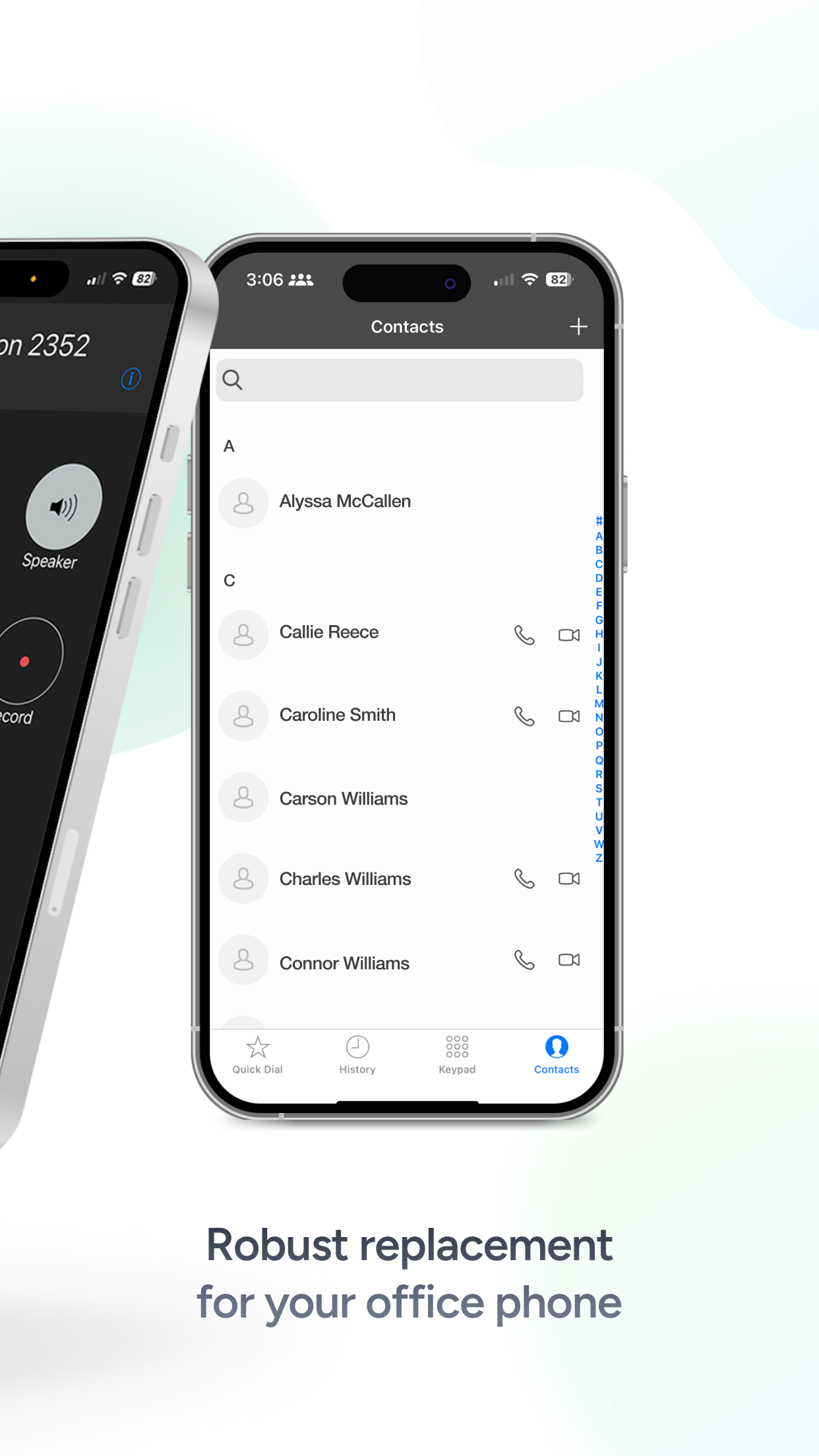 Captura de ecrã 2 da app Groundwire: VoIP SIP Softphone