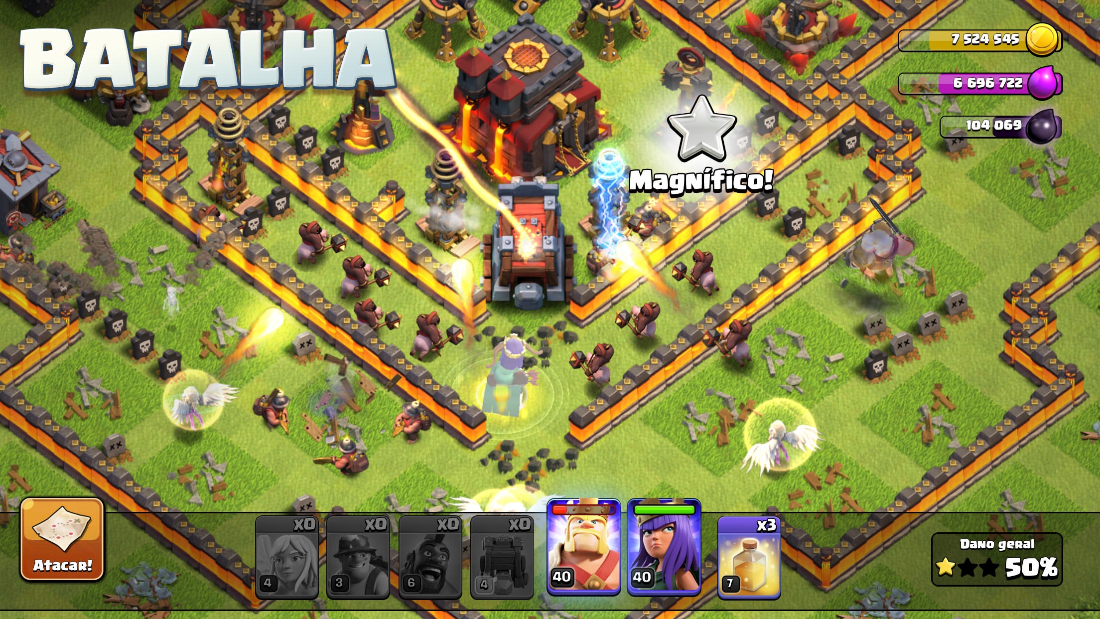 Captura de ecrã 1 da app Clash of Clans