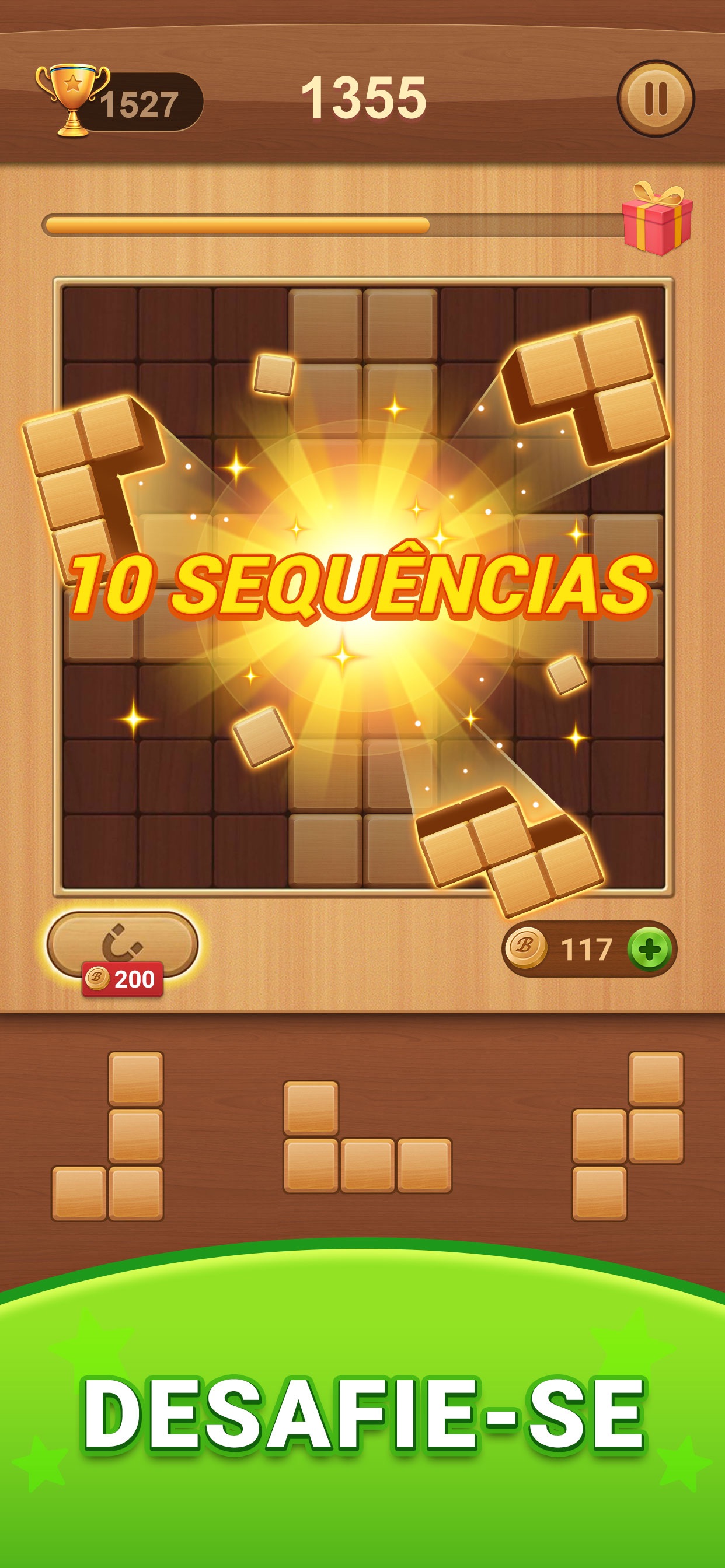 Captura de ecrã 3 da app Block Puzzle - Daily