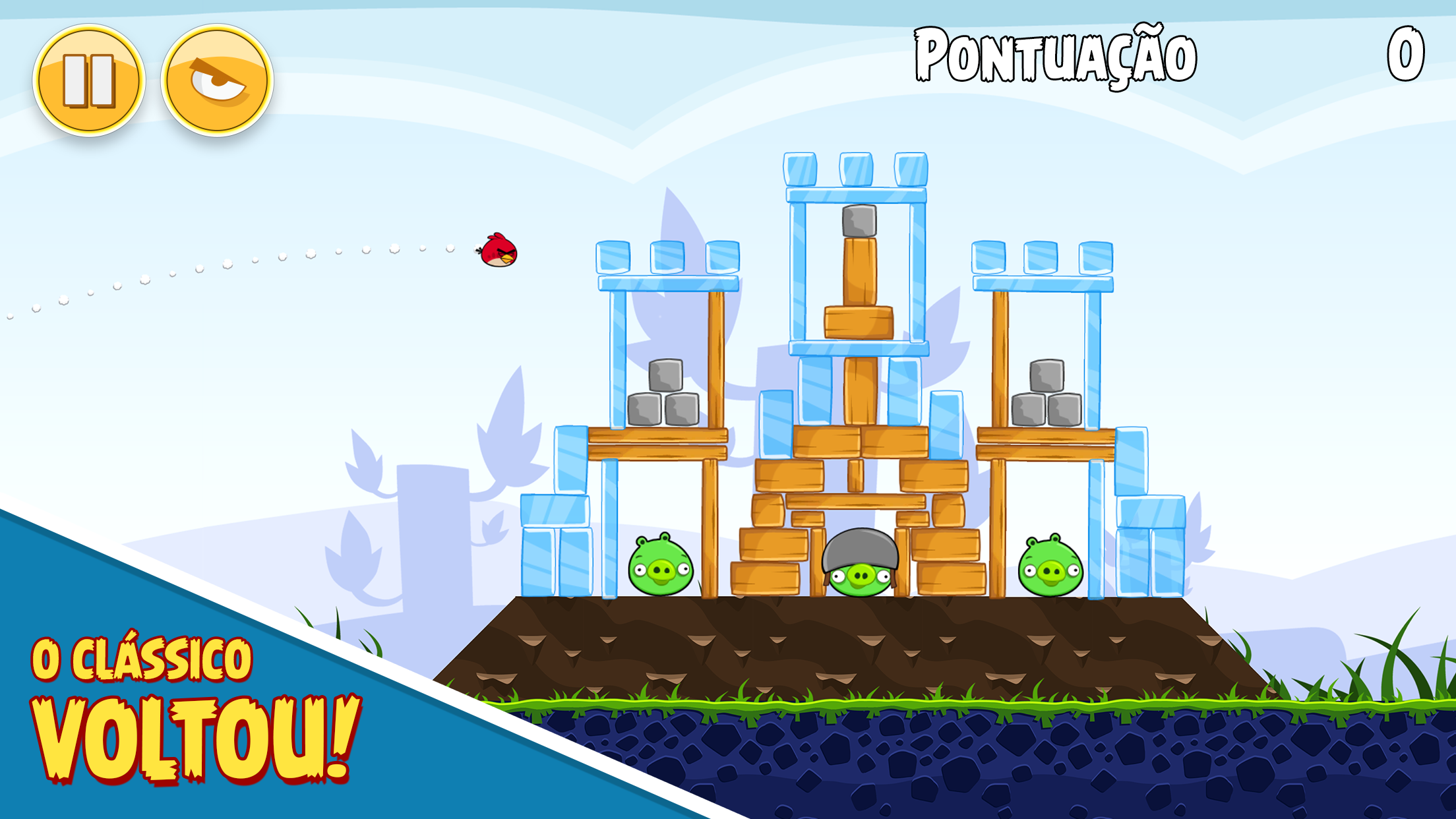 Captura de ecrã 1 da app Rovio Classics: Angry Birds