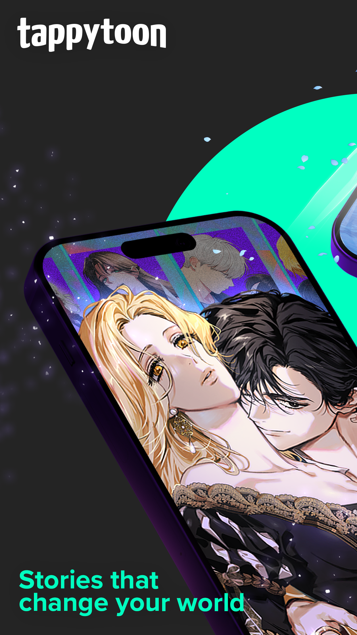 Captura de ecrã 1 da app Tappytoon Comics & Novels