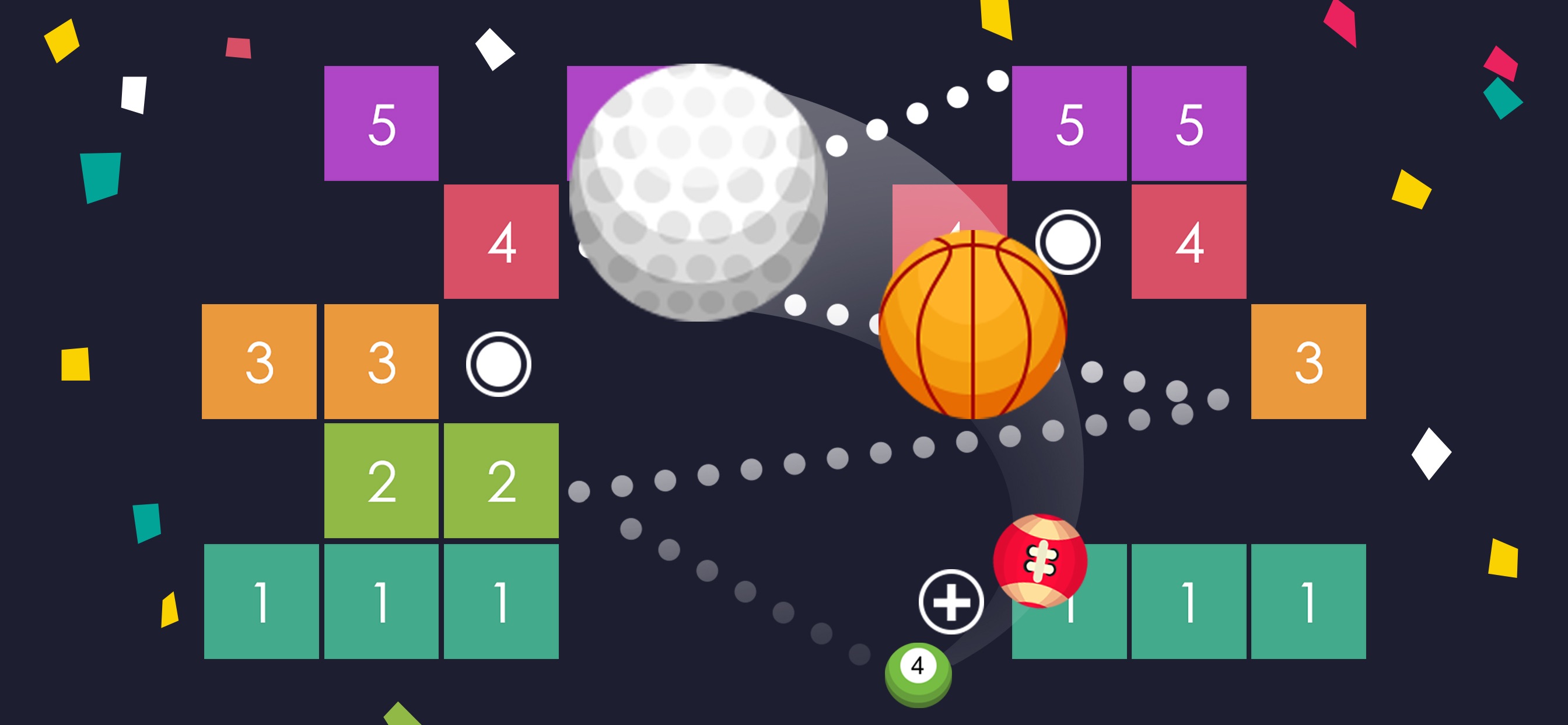 Captura de ecrã 4 da app Balls Versus Blocks