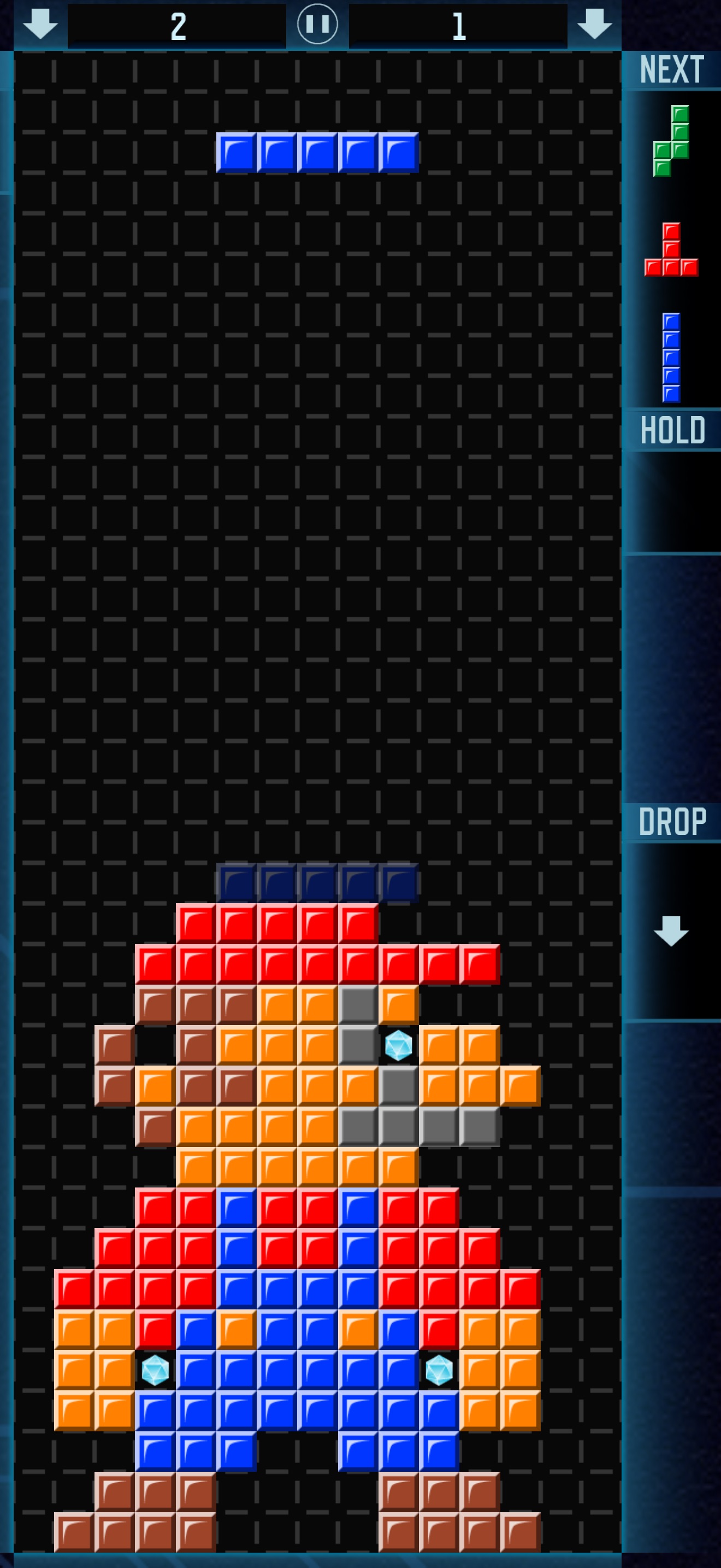 Captura de ecrã 2 da app Pentix - Block Puzzle PVP Game
