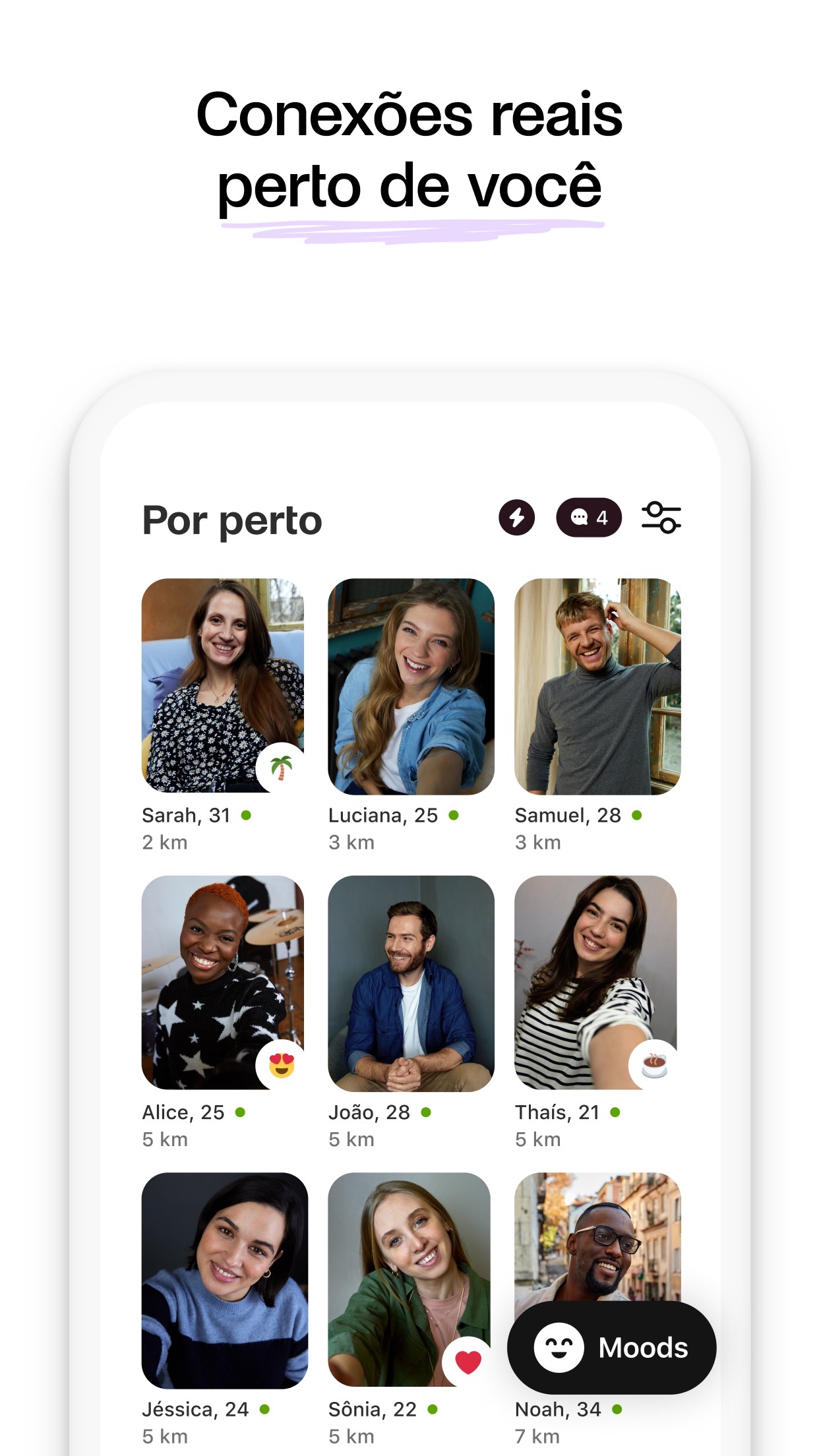 Captura de ecrã 3 da app Badoo Premium