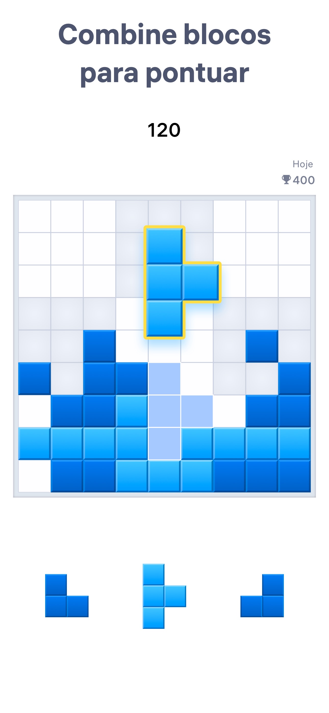 Captura de ecrã 2 da app Block Puzzle: Blocos de Sudoku