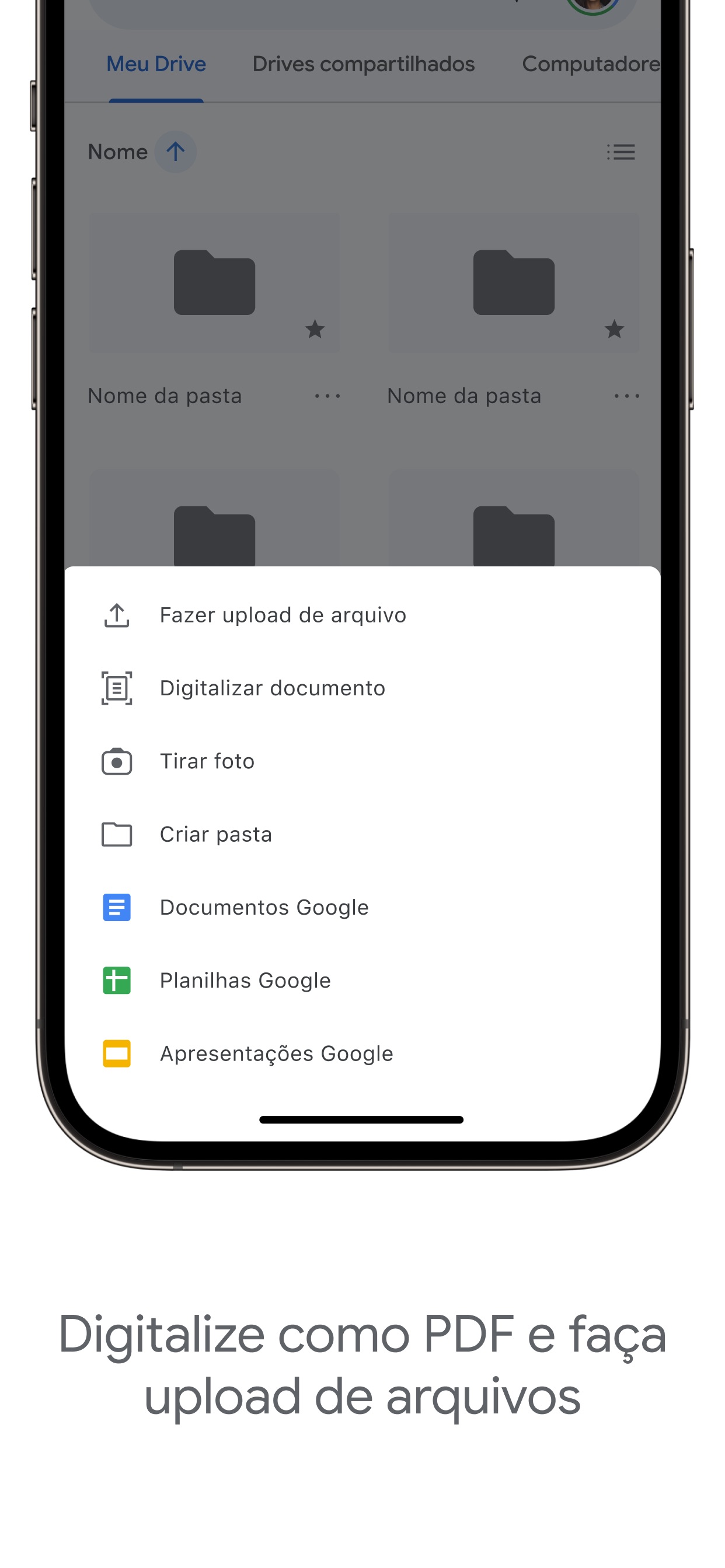 Captura de ecrã 2 da app Google Drive – armazenamento